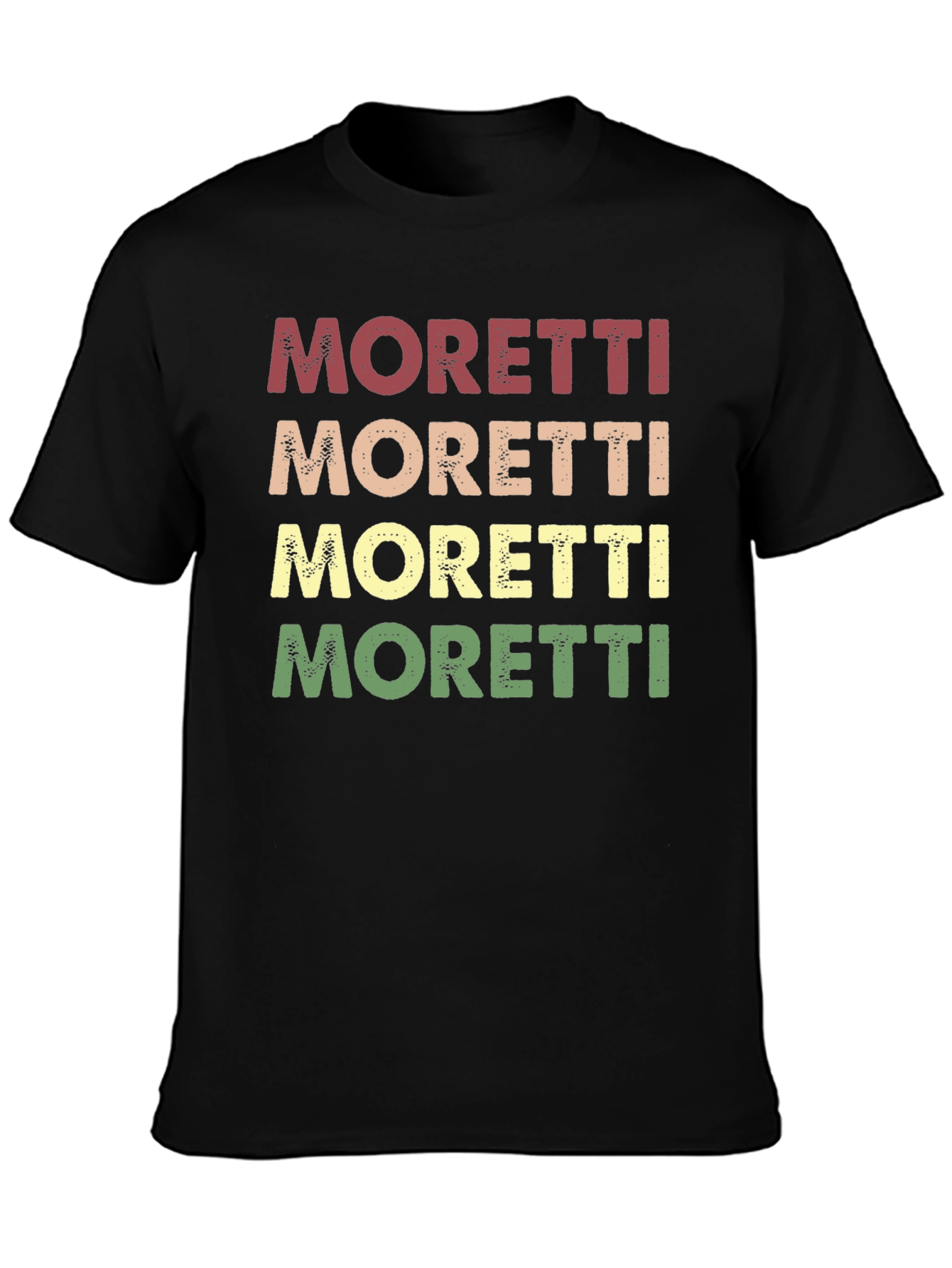 Retro Moretti T-Shirt - Classic Beer Graphic Tee