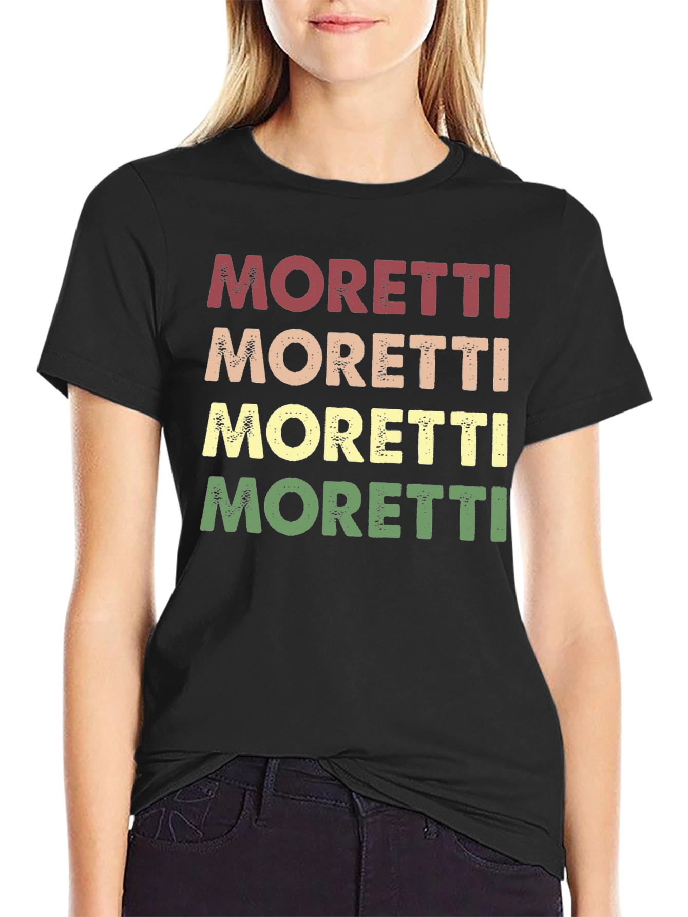 Retro Moretti T-Shirt - Classic Beer Graphic Tee