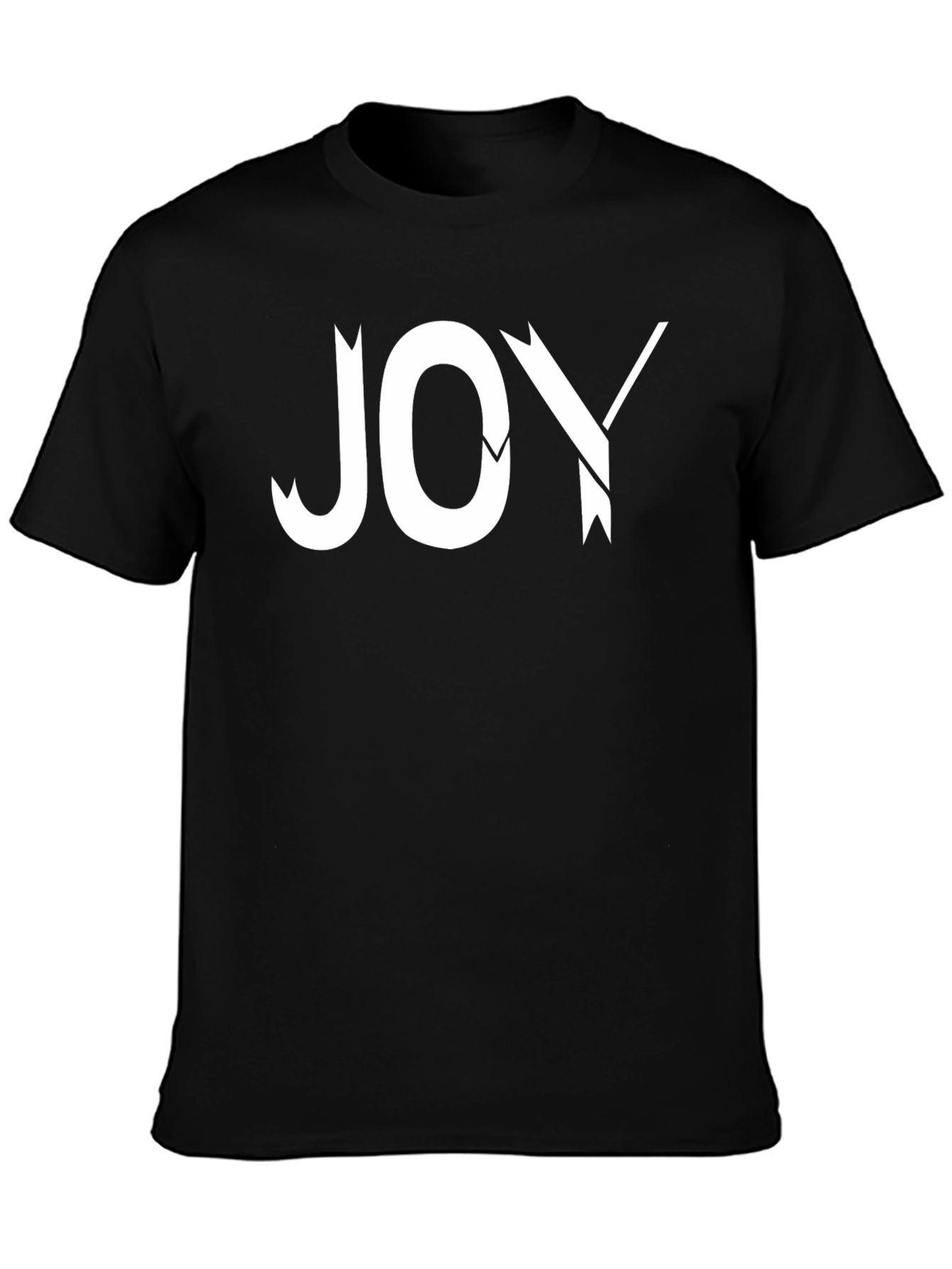 Joy Graphic Tee - Black Short Sleeve T-Shirt