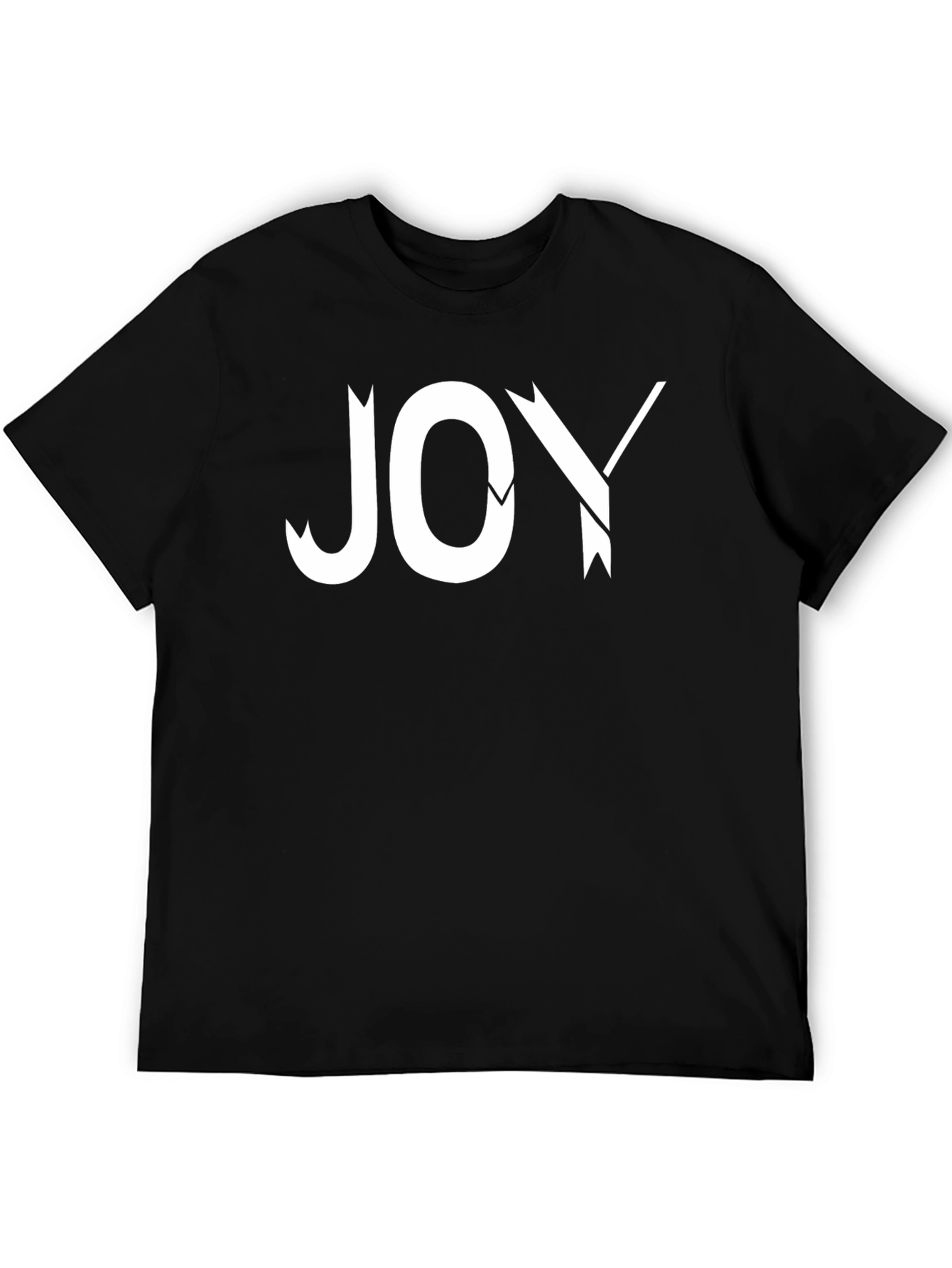Joy Graphic Tee - Black Short Sleeve T-Shirt