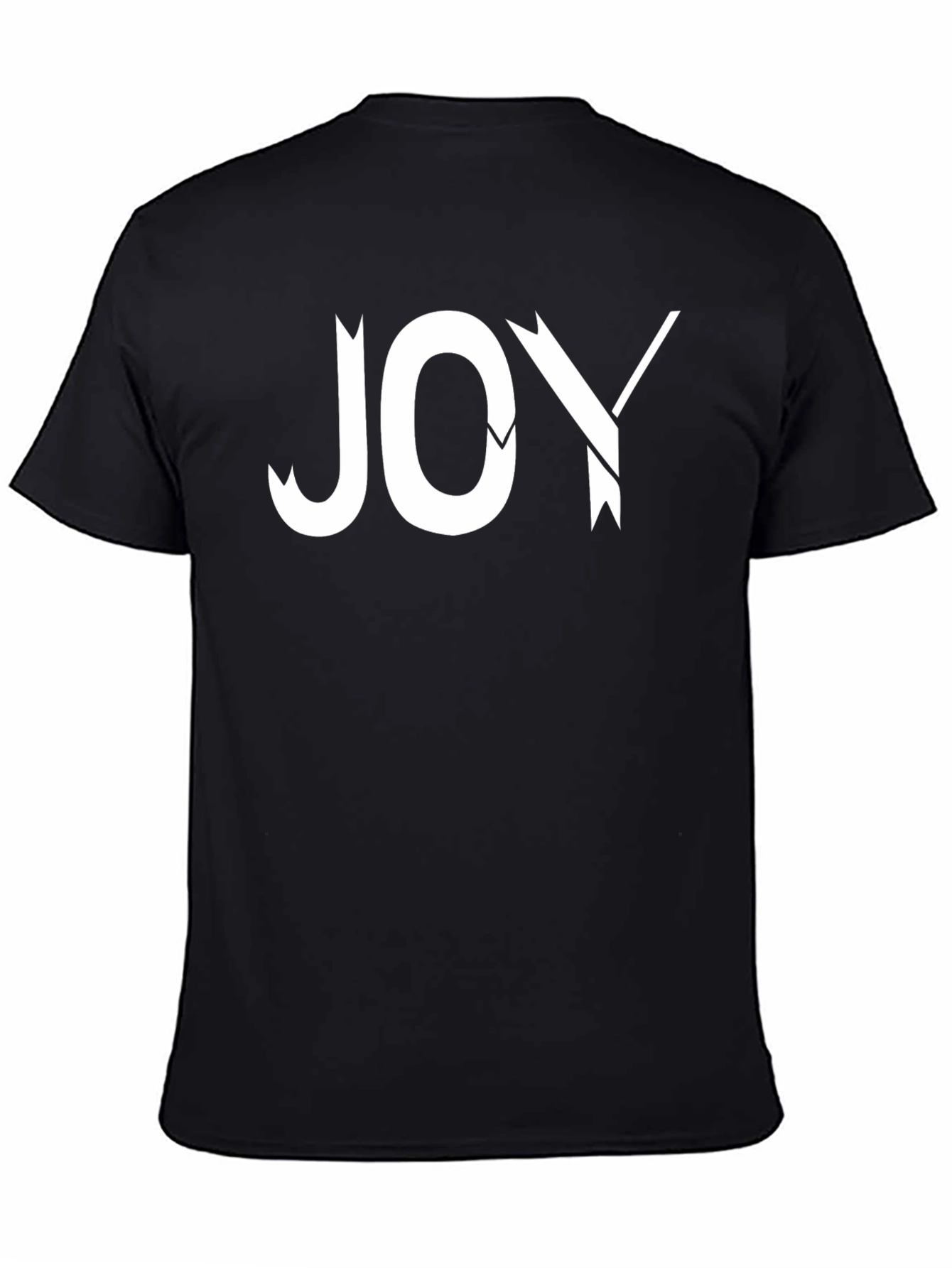 Joy Graphic Tee - Black Short Sleeve T-Shirt