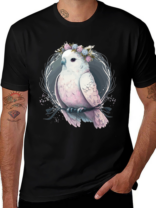 Floral Crown Cockatoo Graphic Tee