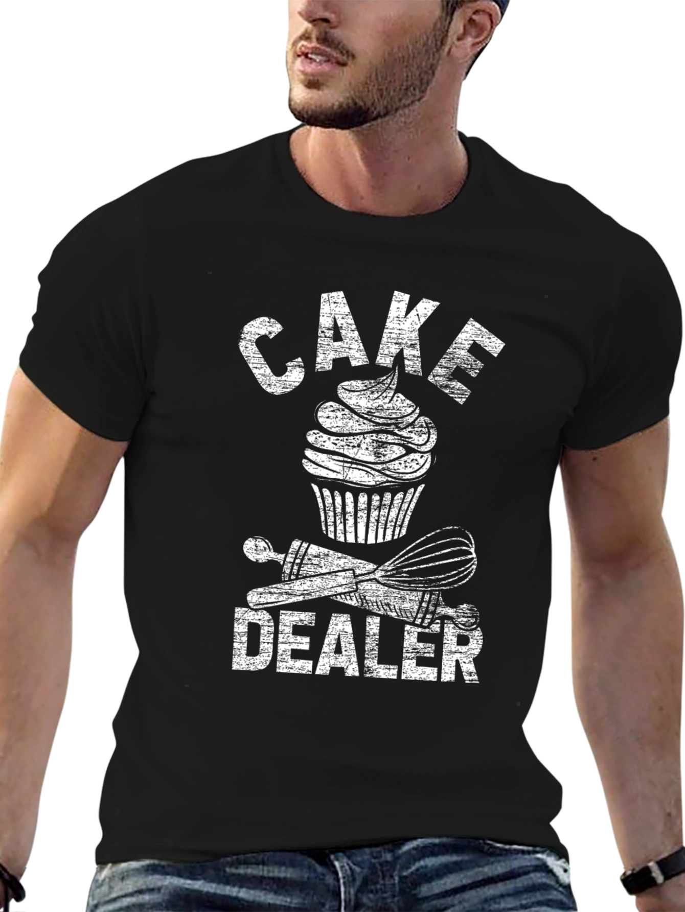 Cake Dealer T-Shirt | Funny Baker Tee