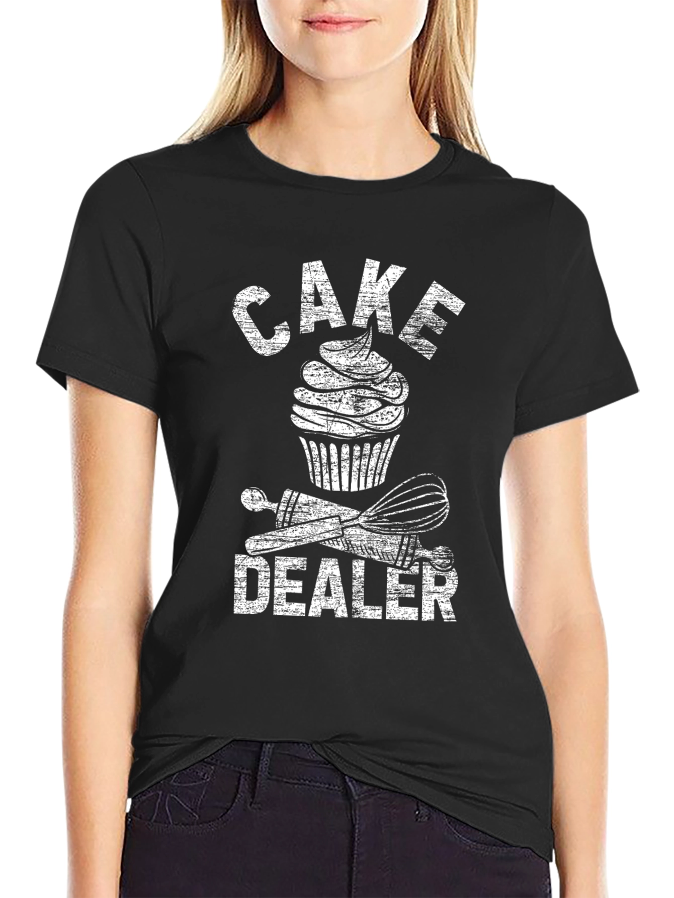 Cake Dealer T-Shirt | Funny Baker Tee