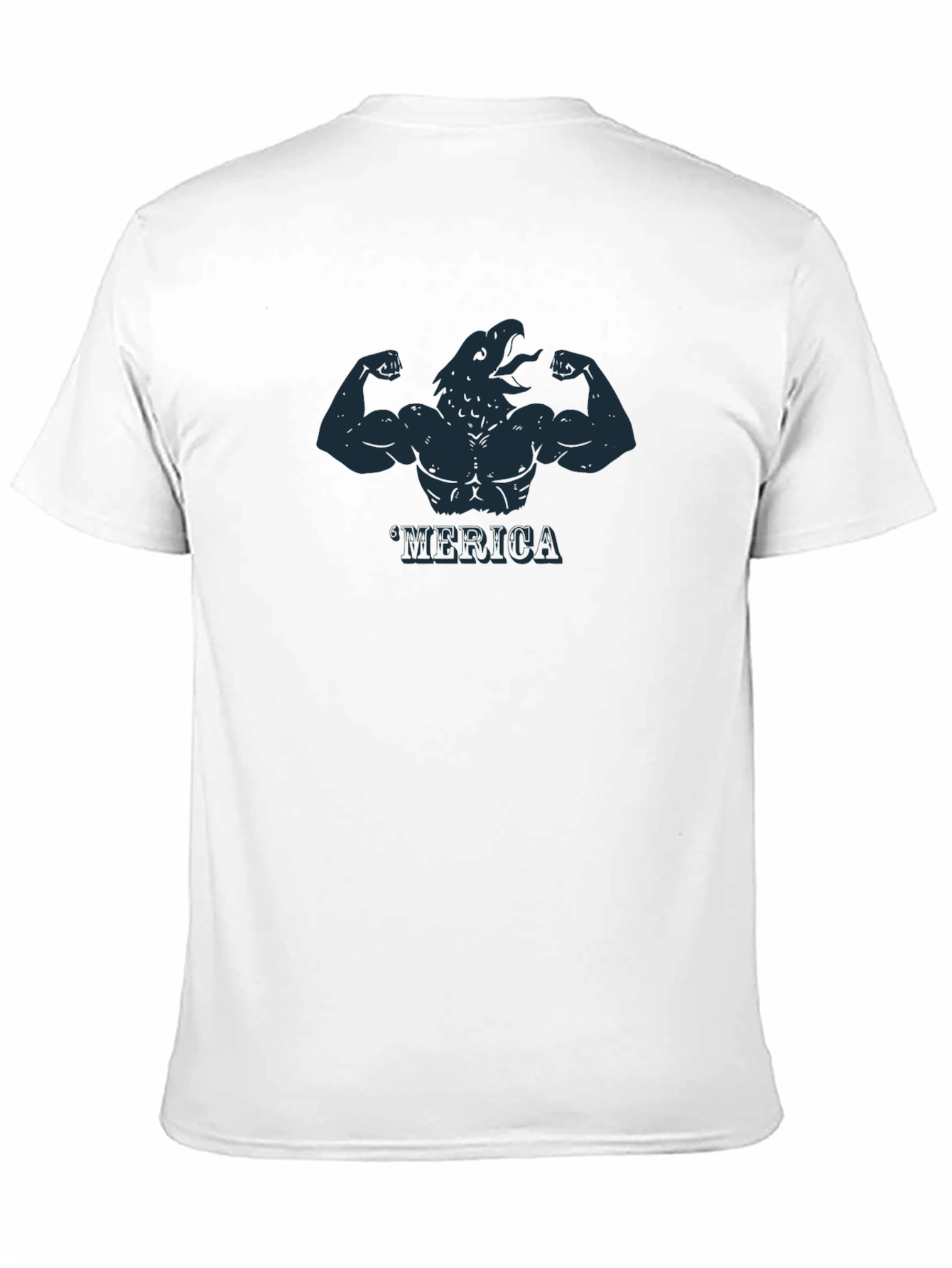 Muscle Eagle Merica T-Shirt - Black