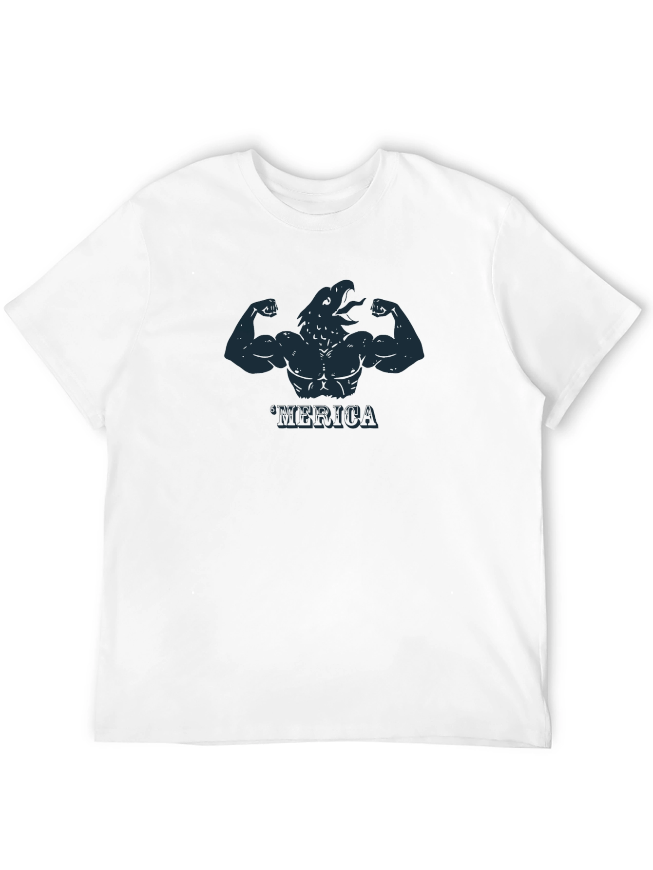 Muscle Eagle Merica T-Shirt - Black