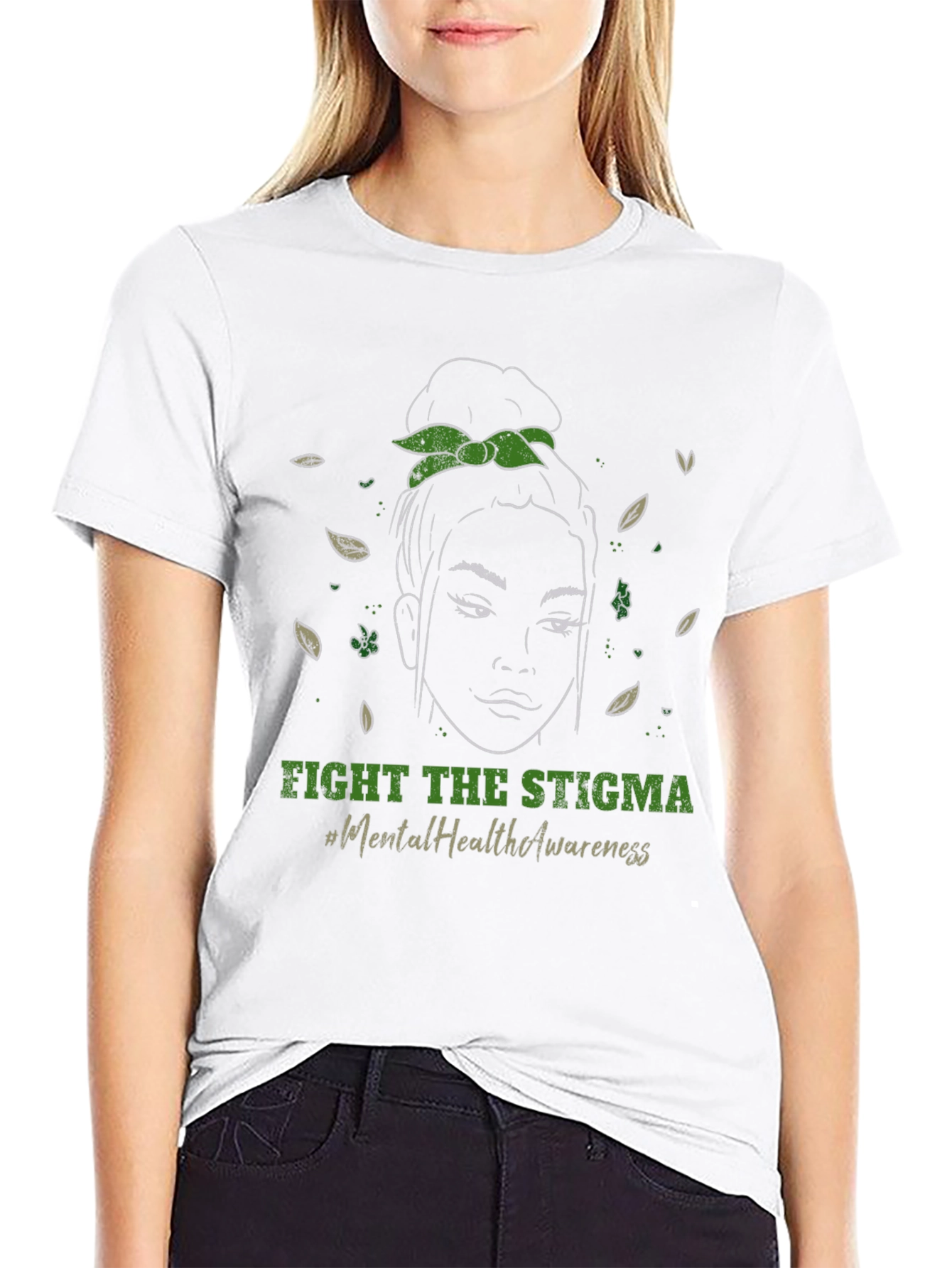Fight the Stigma Mental Health Awareness T-Shirt