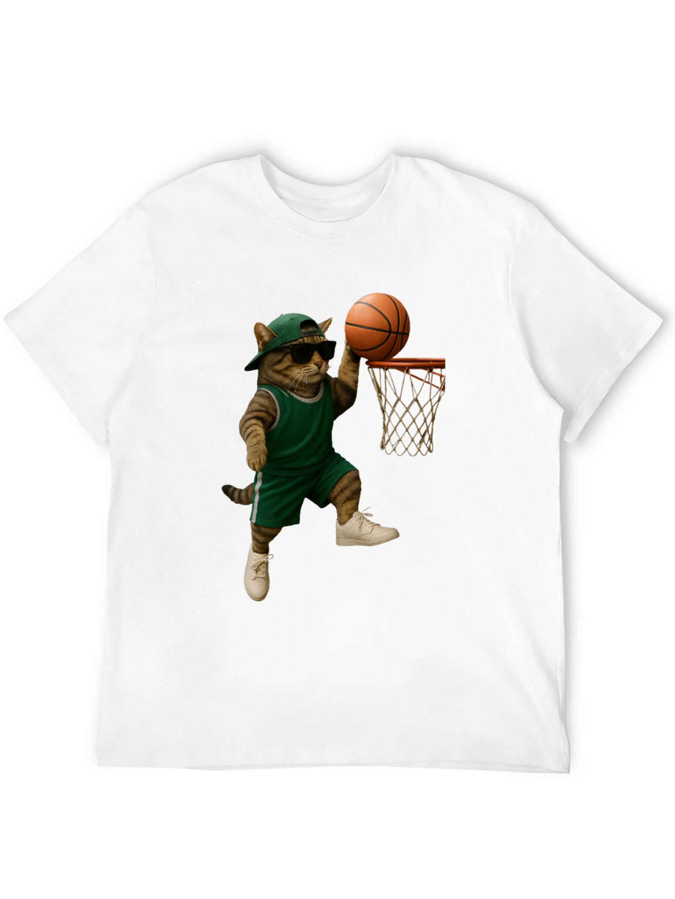 Cool Cat Basketball T-Shirt