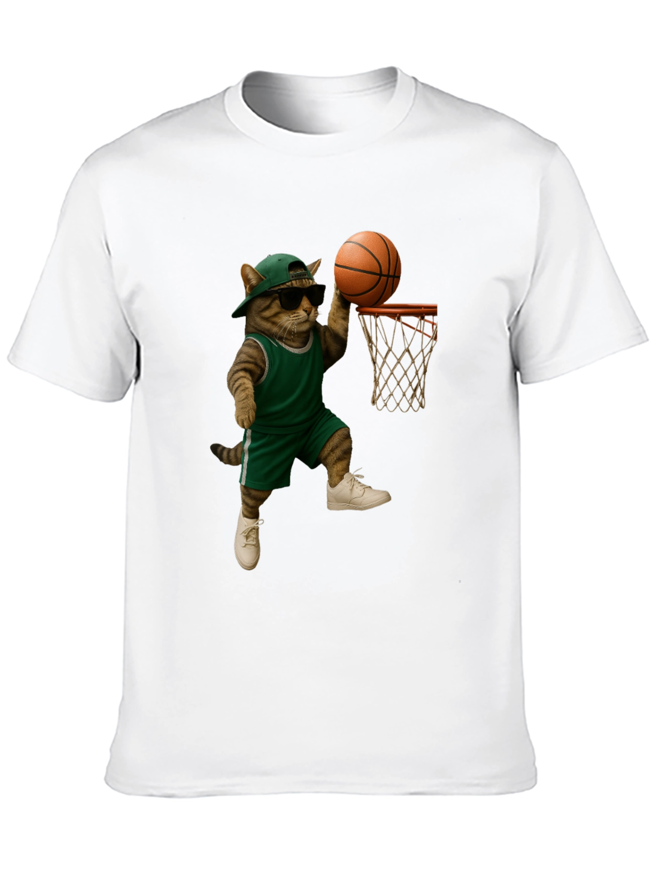 Cool Cat Basketball T-Shirt