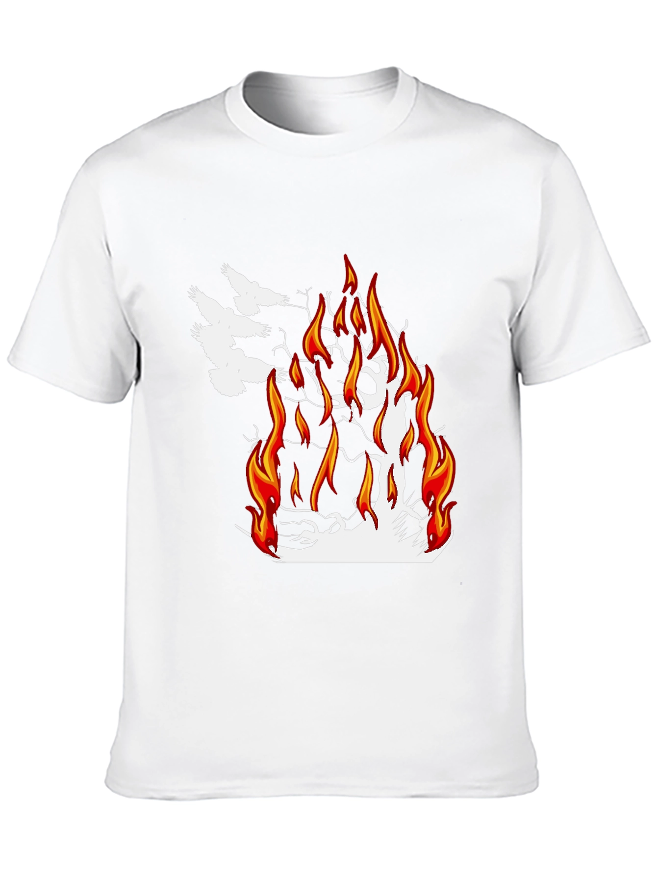 Burning Tree Graphic Tee