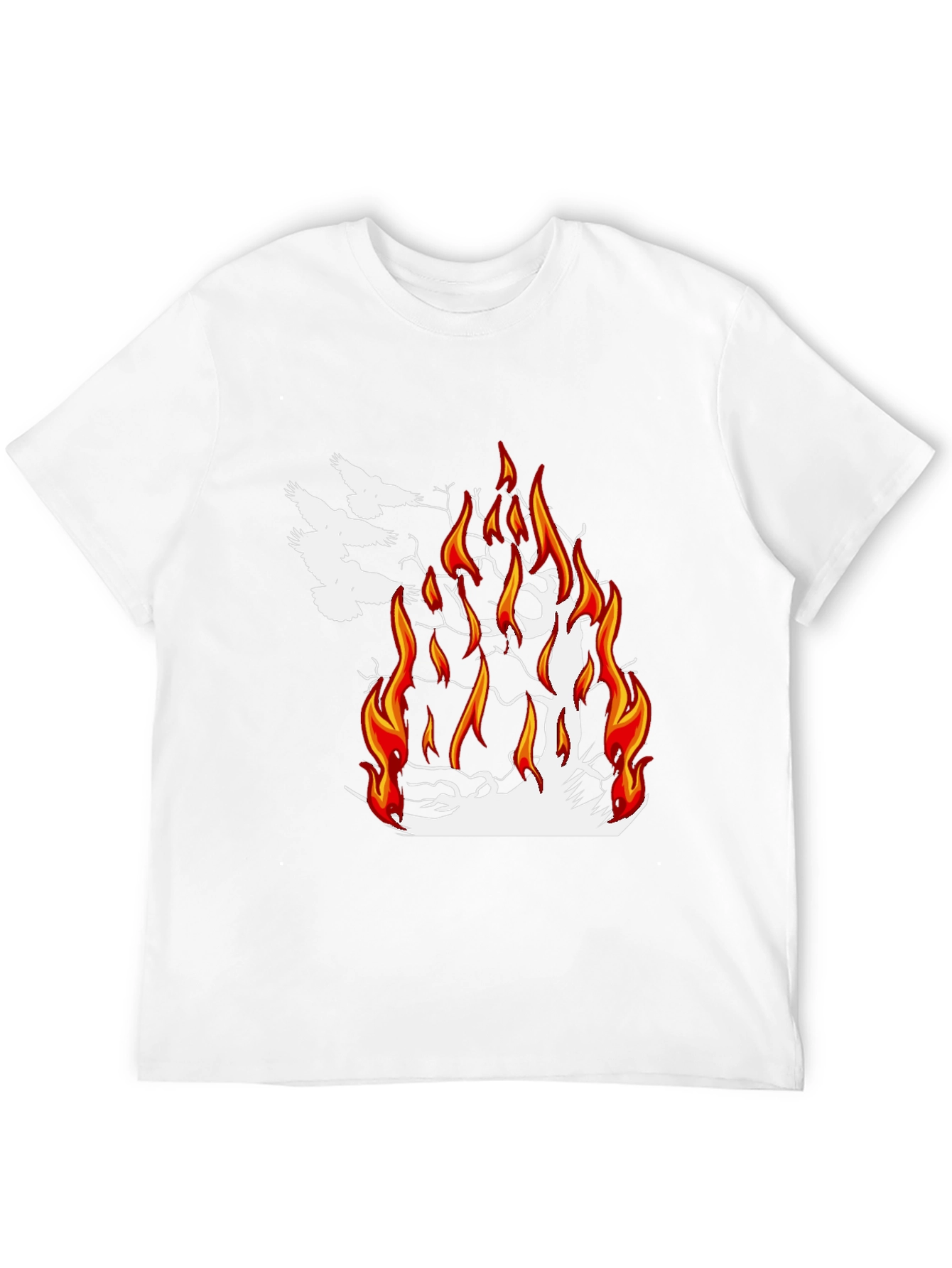Burning Tree Graphic Tee