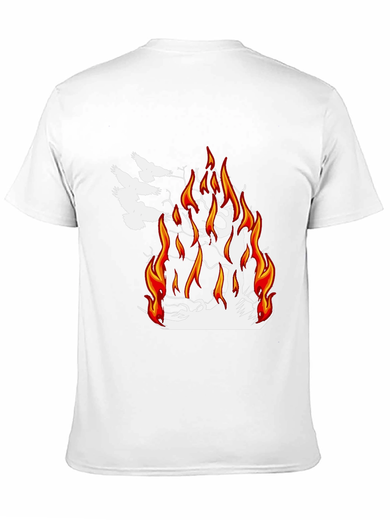 Burning Tree Graphic Tee