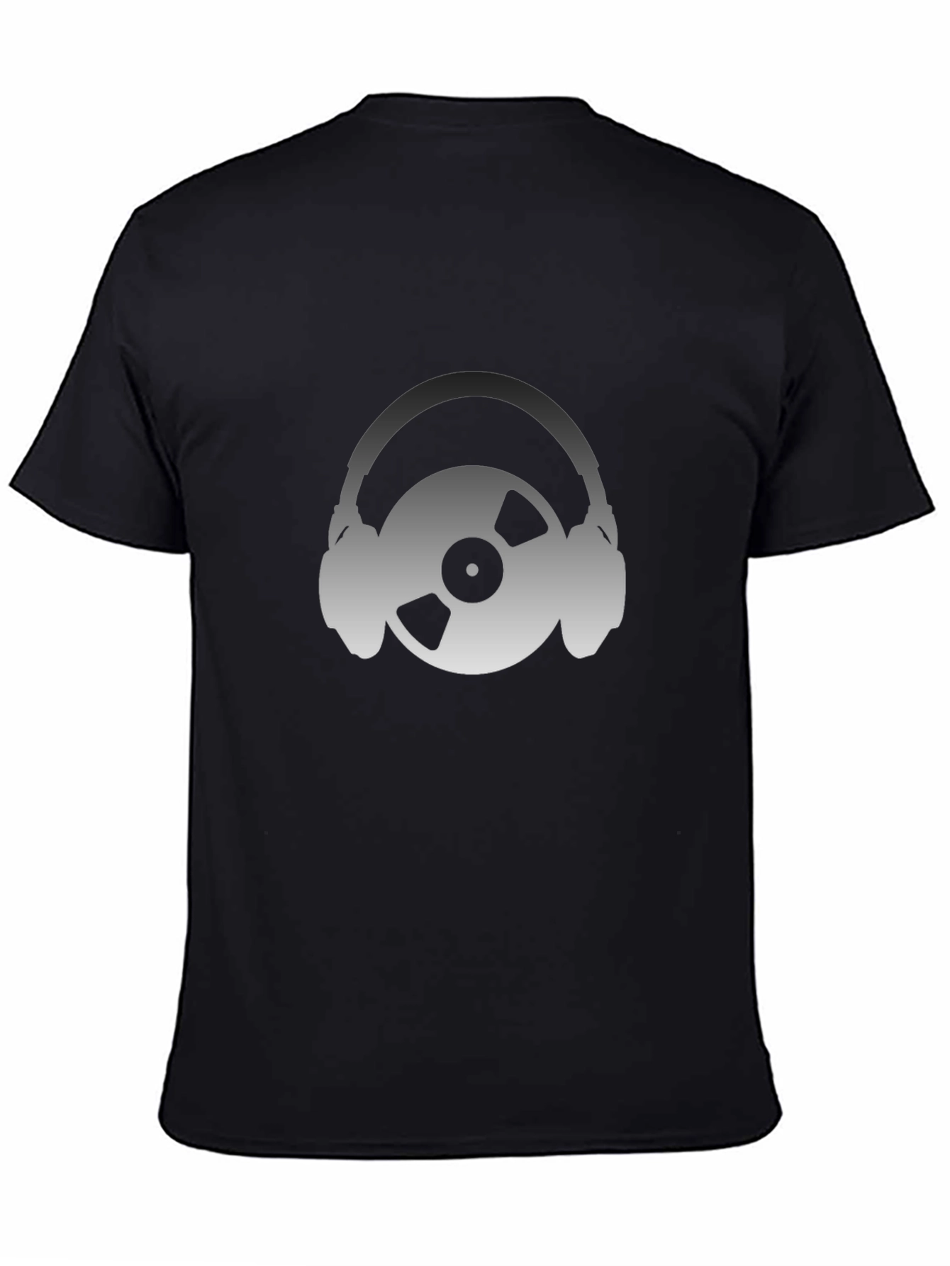 DJ Record Headphones Graphic Tee