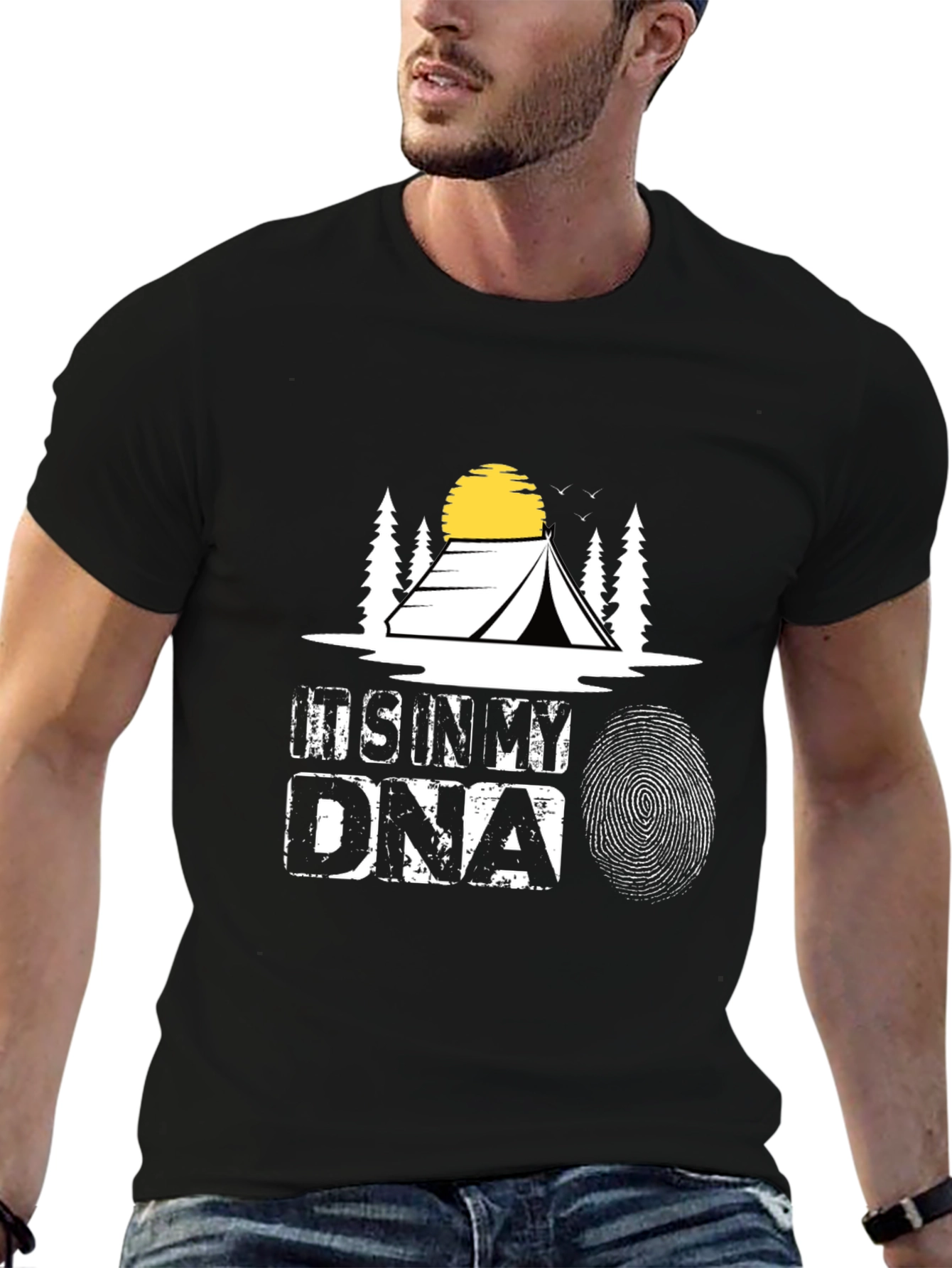 Its In My DNA Camping T-Shirt