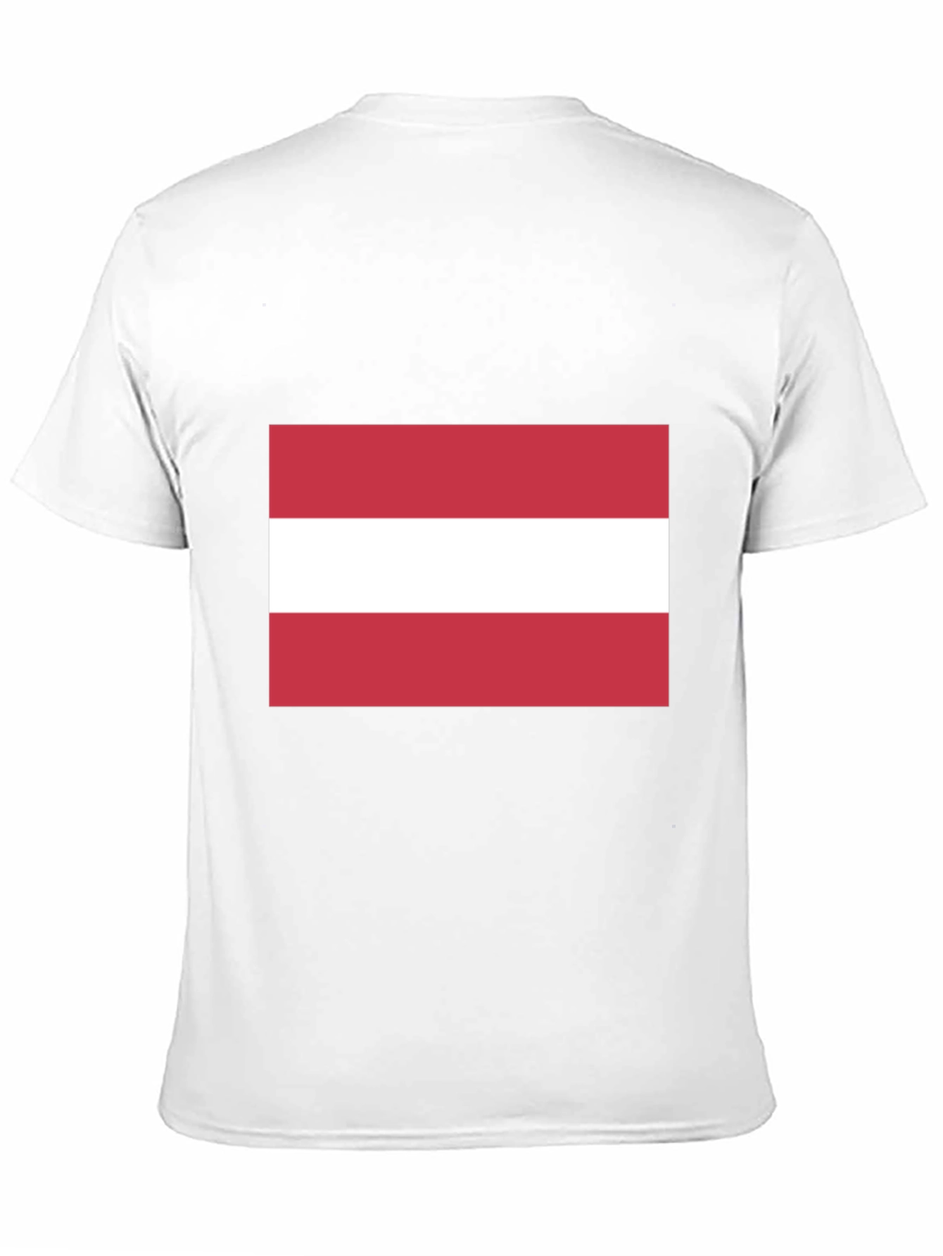 Austria Flag T-Shirt - Black Cotton Tee