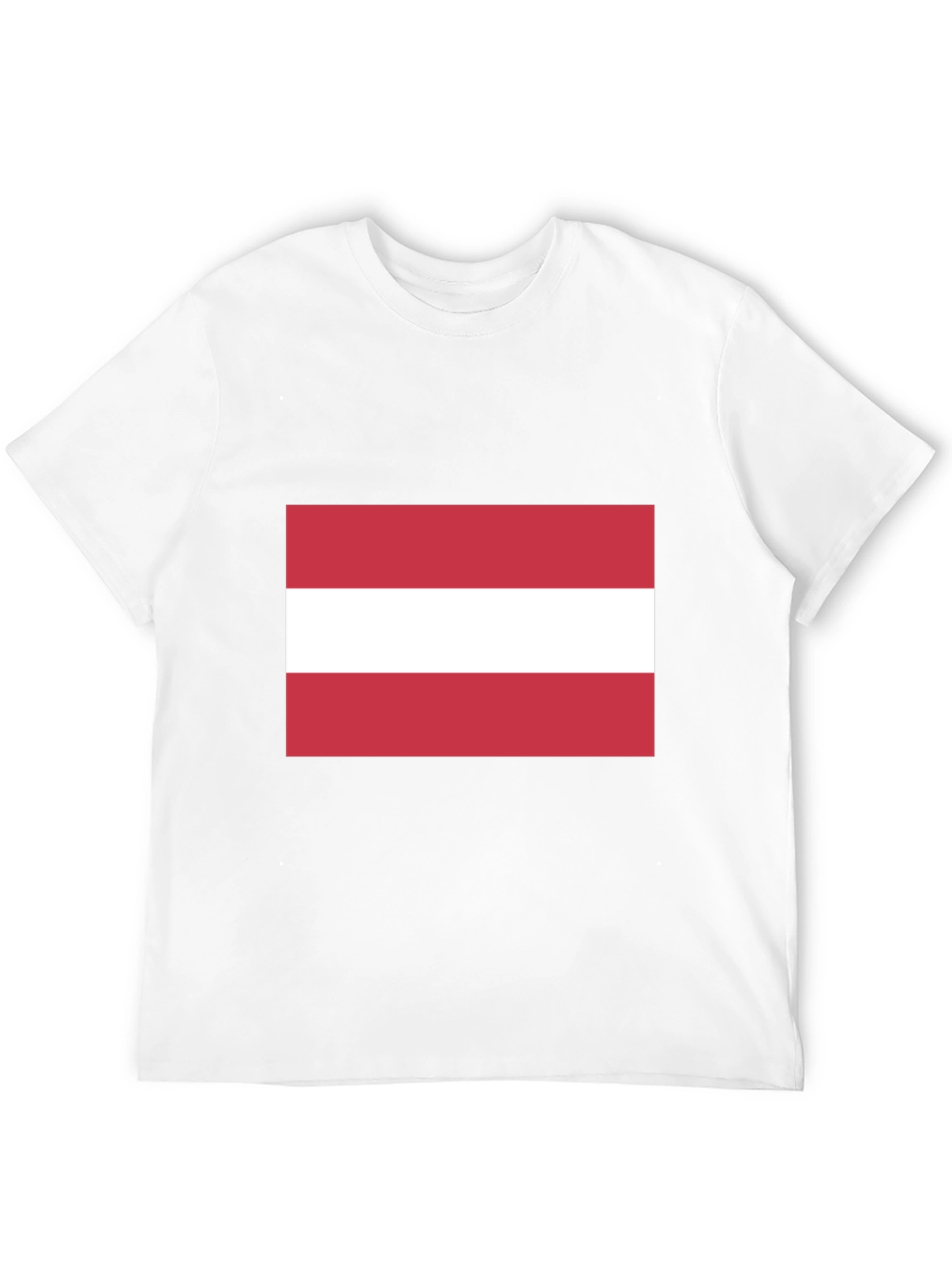 Austria Flag T-Shirt - Black Cotton Tee