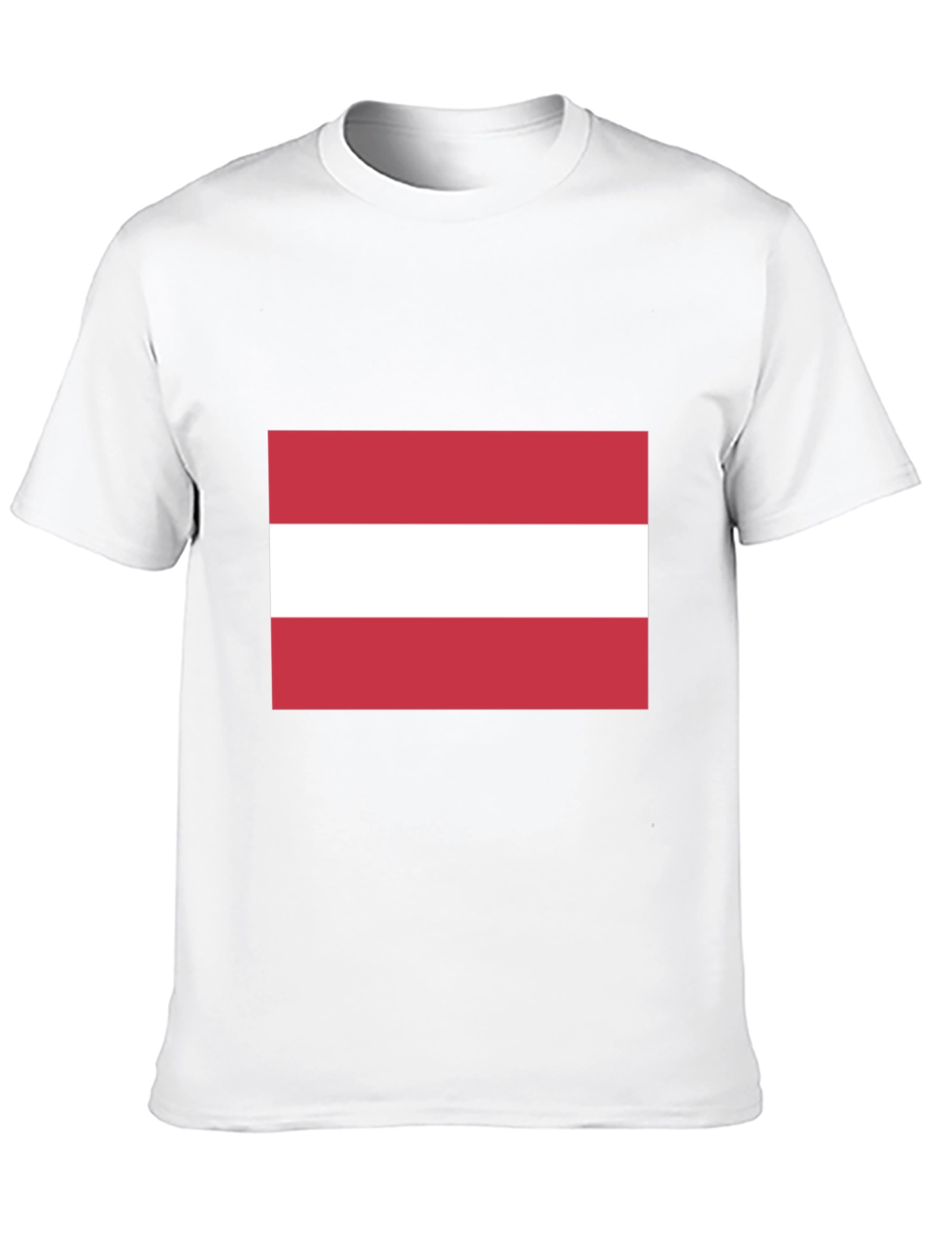 Austria Flag T-Shirt - Black Cotton Tee