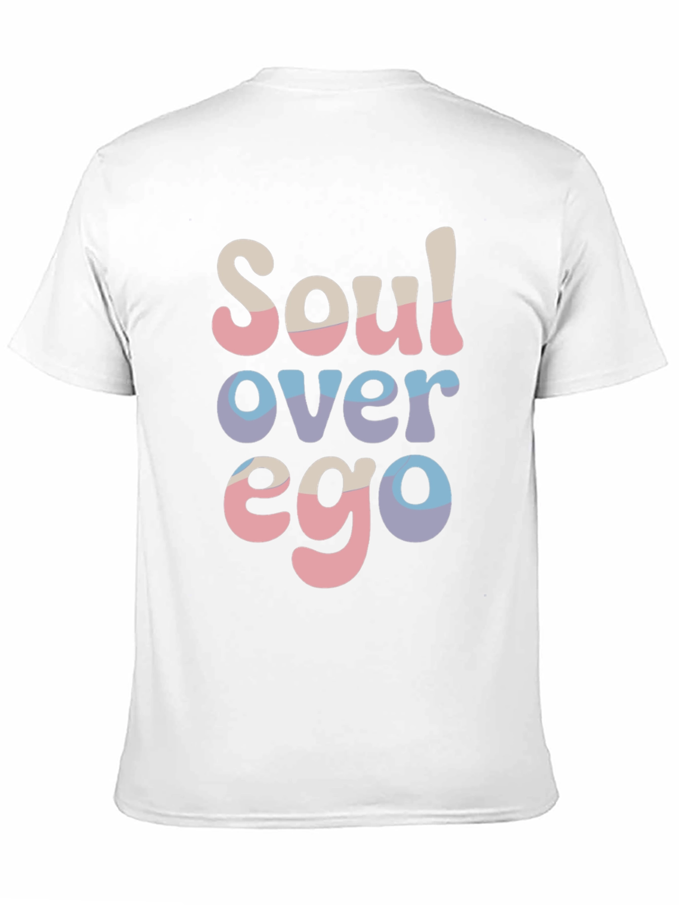 Soul Over Ego Black Graphic T-Shirt