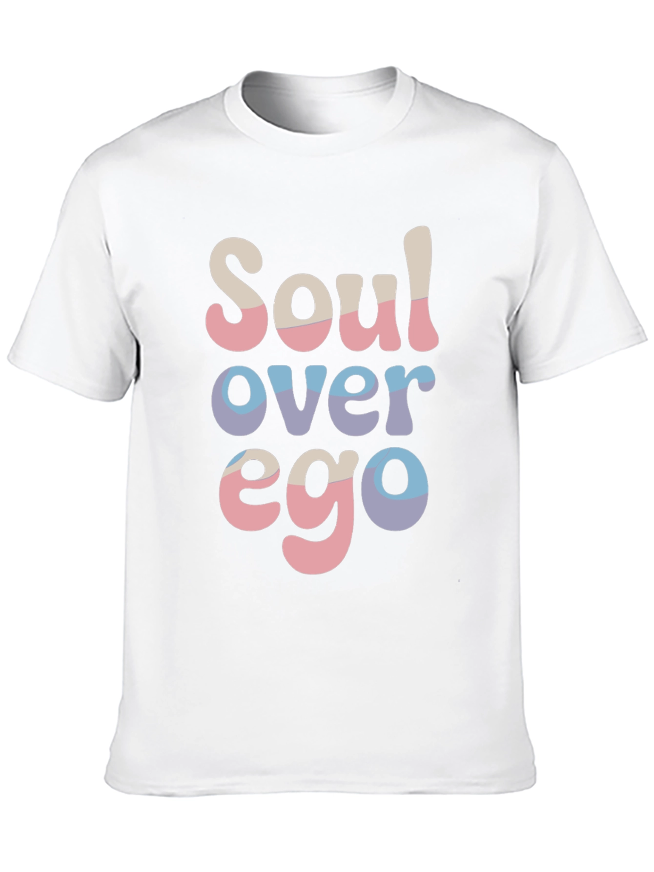 Soul Over Ego Black Graphic T-Shirt