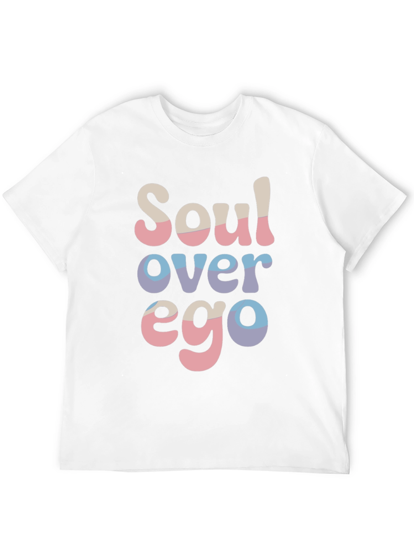 Soul Over Ego Black Graphic T-Shirt