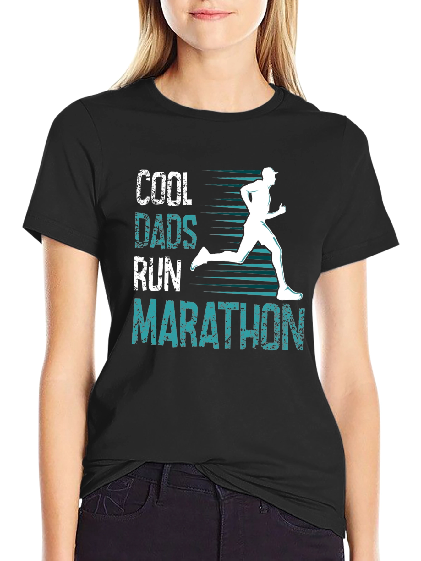 Cool Dads Run Marathon T-Shirt