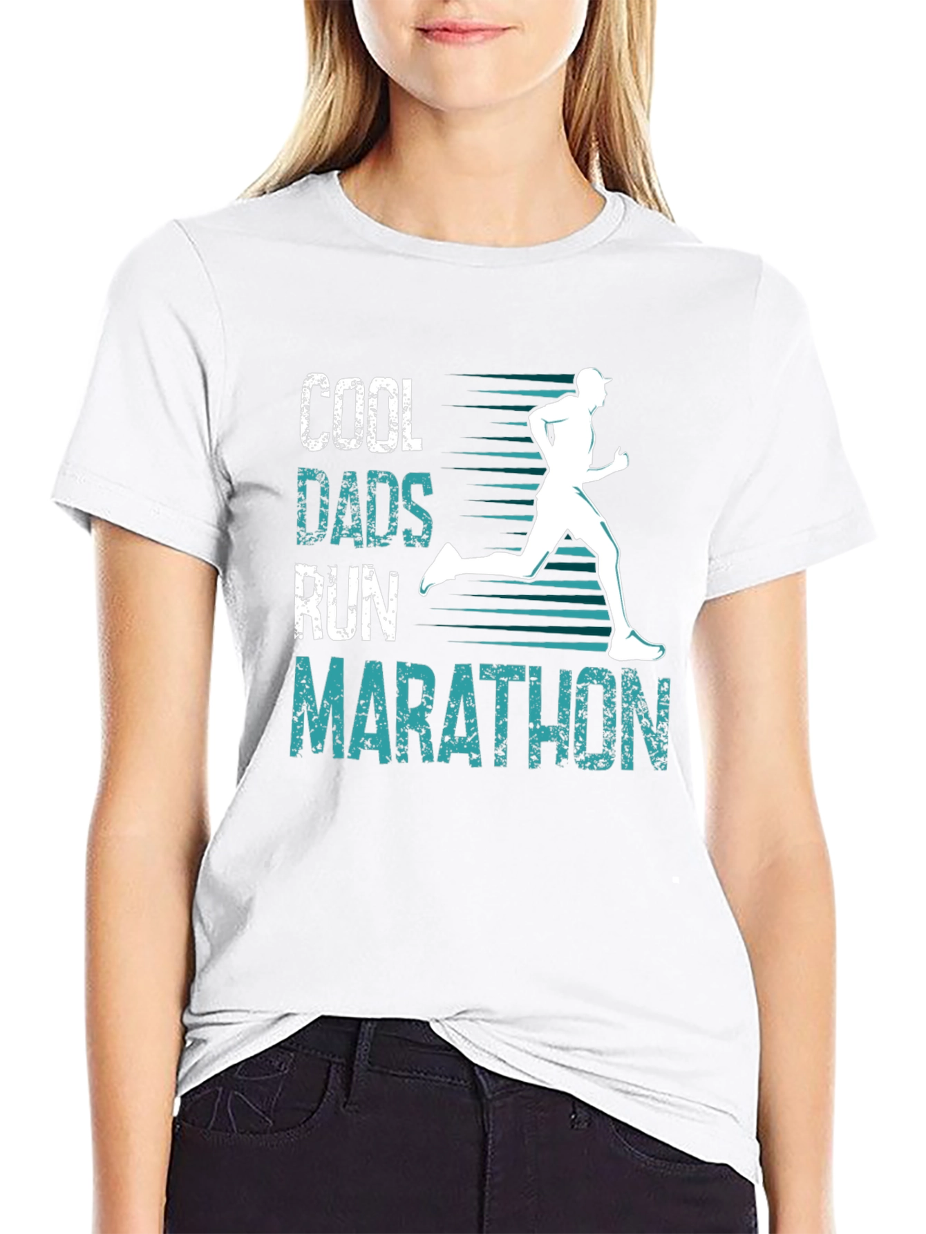 Cool Dads Run Marathon T-Shirt
