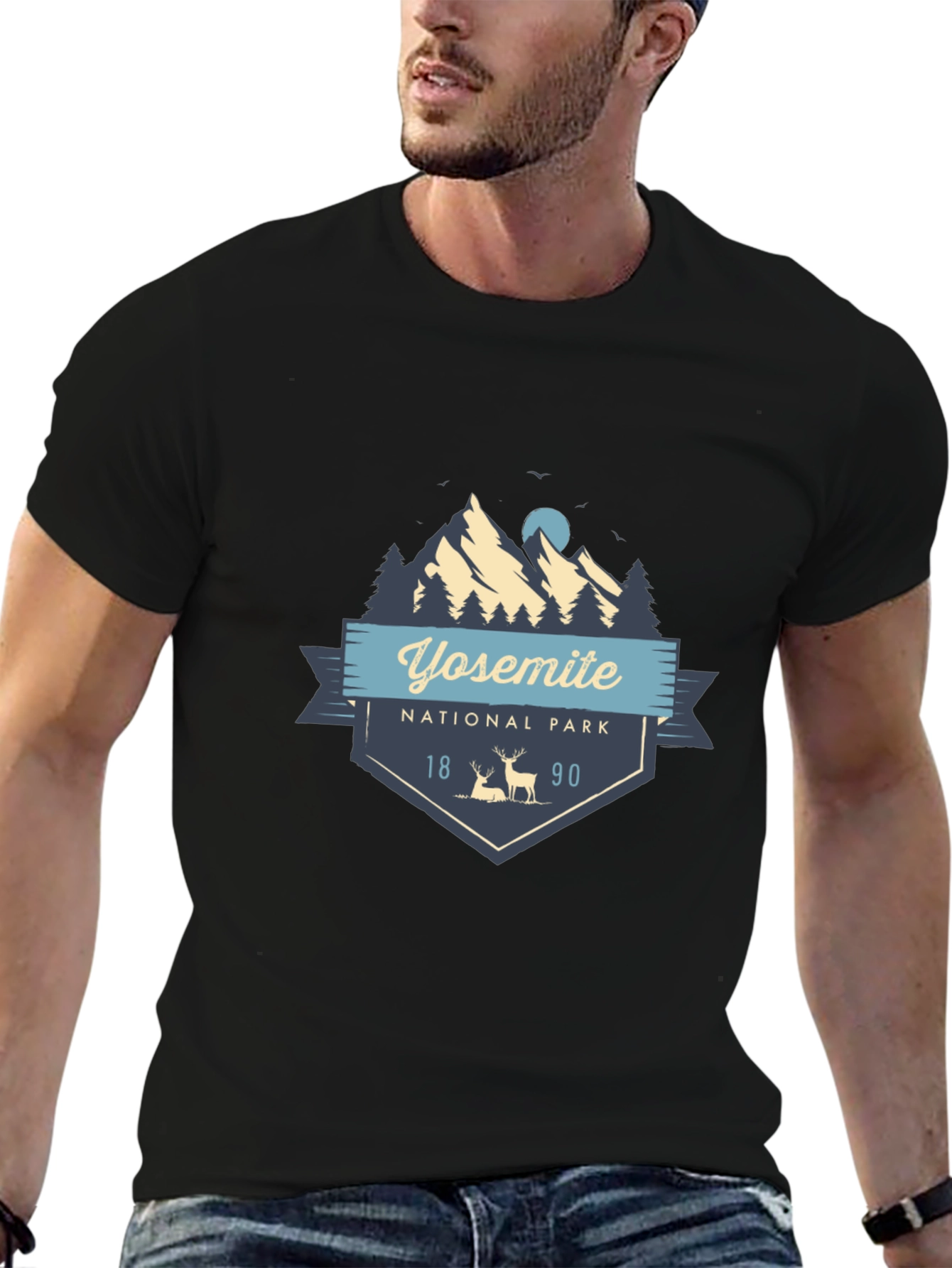 Yosemite National Park T-Shirt - Retro Style