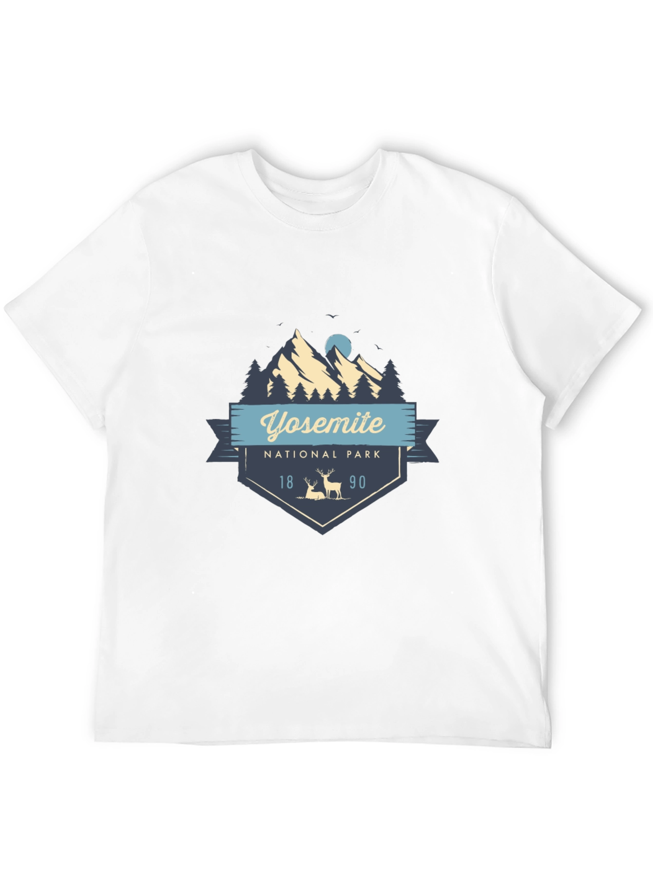 Yosemite National Park T-Shirt - Retro Style