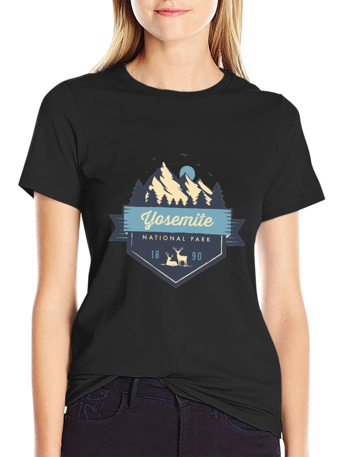 Yosemite National Park T-Shirt - Retro Style