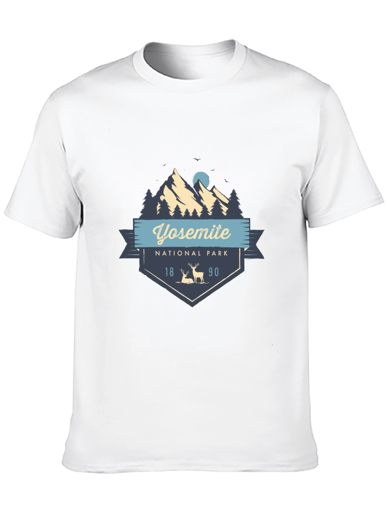 Yosemite National Park T-Shirt - Retro Style