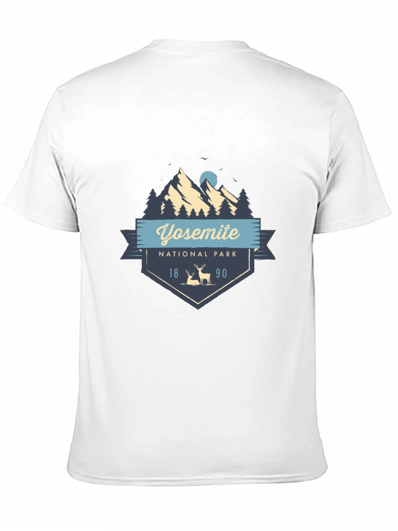 Yosemite National Park T-Shirt - Retro Style