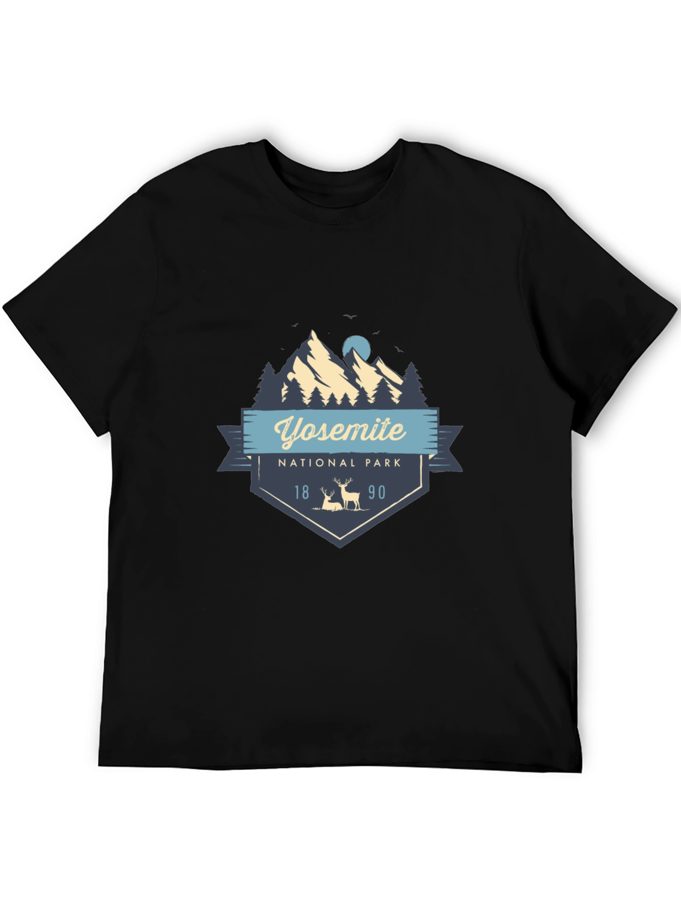 Yosemite National Park T-Shirt - Retro Style