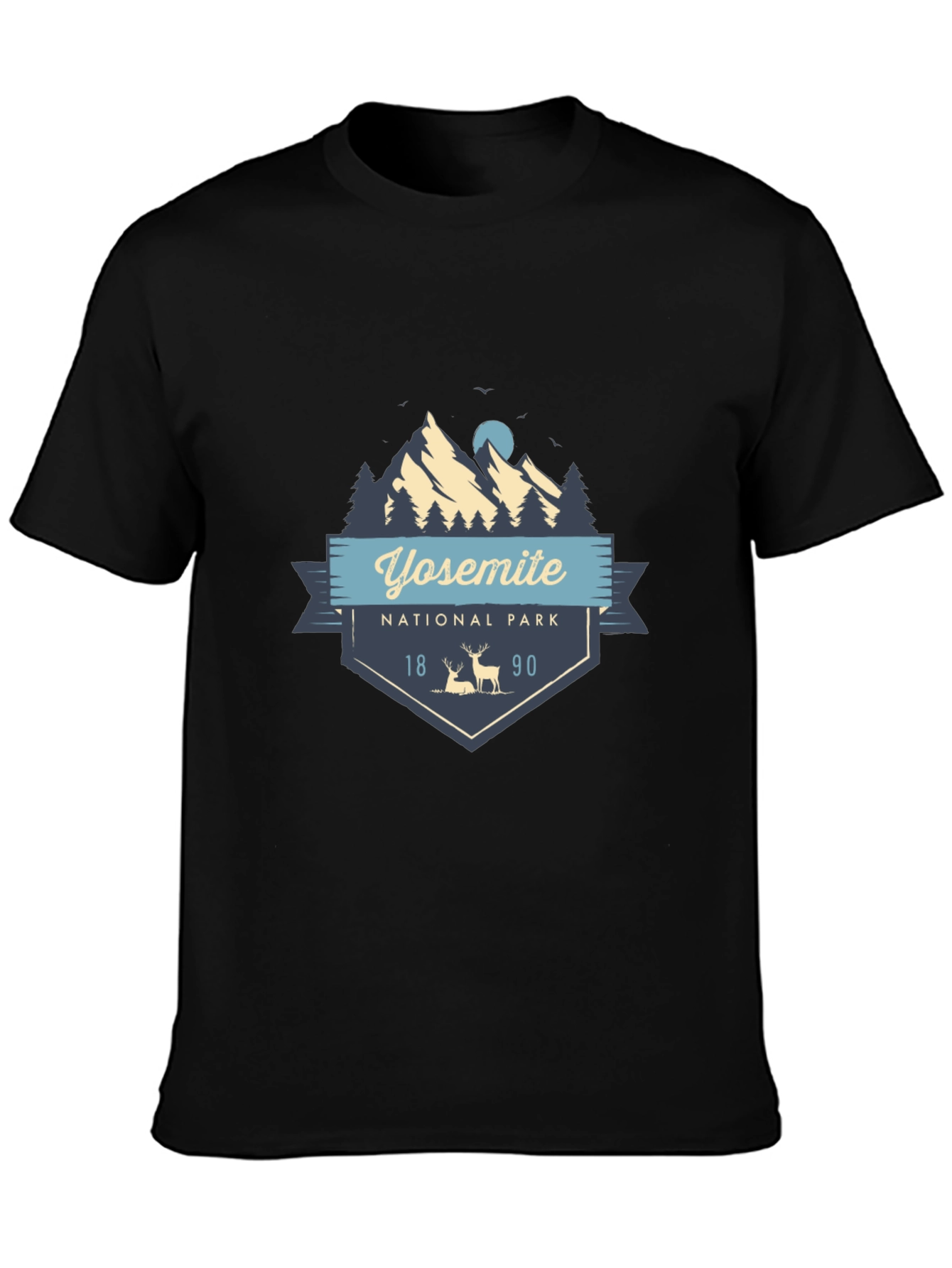 Yosemite National Park T-Shirt - Retro Style