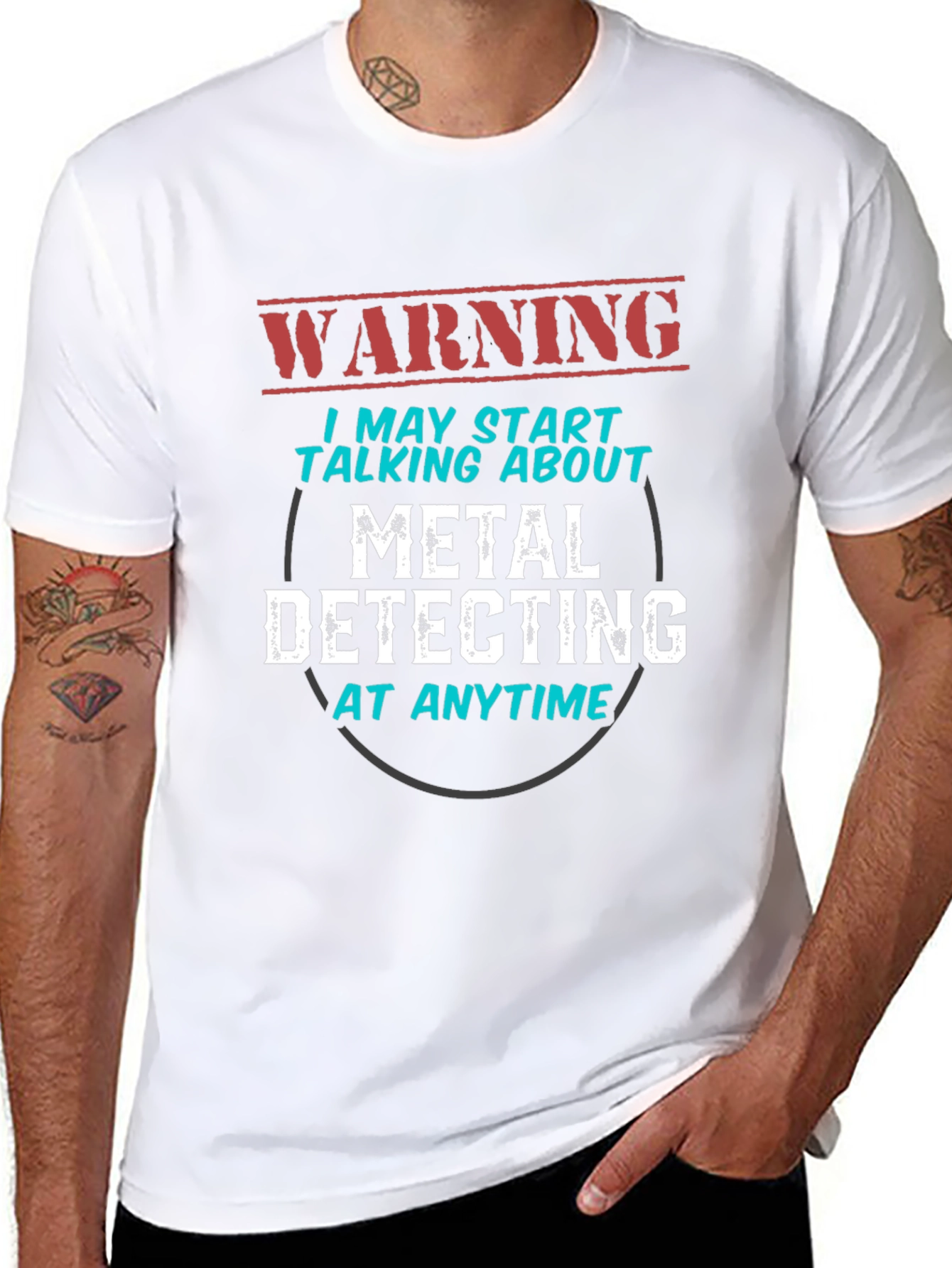 Warning: Metal Detecting T-Shirt