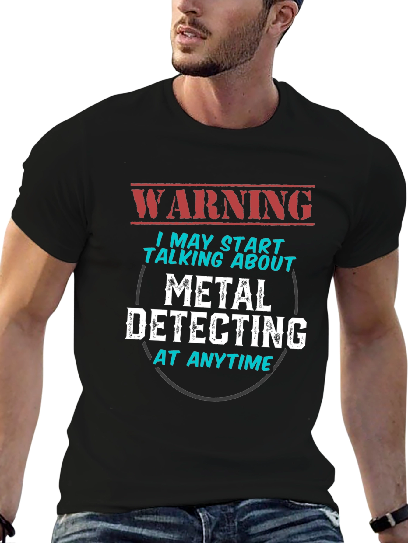 Warning: Metal Detecting T-Shirt