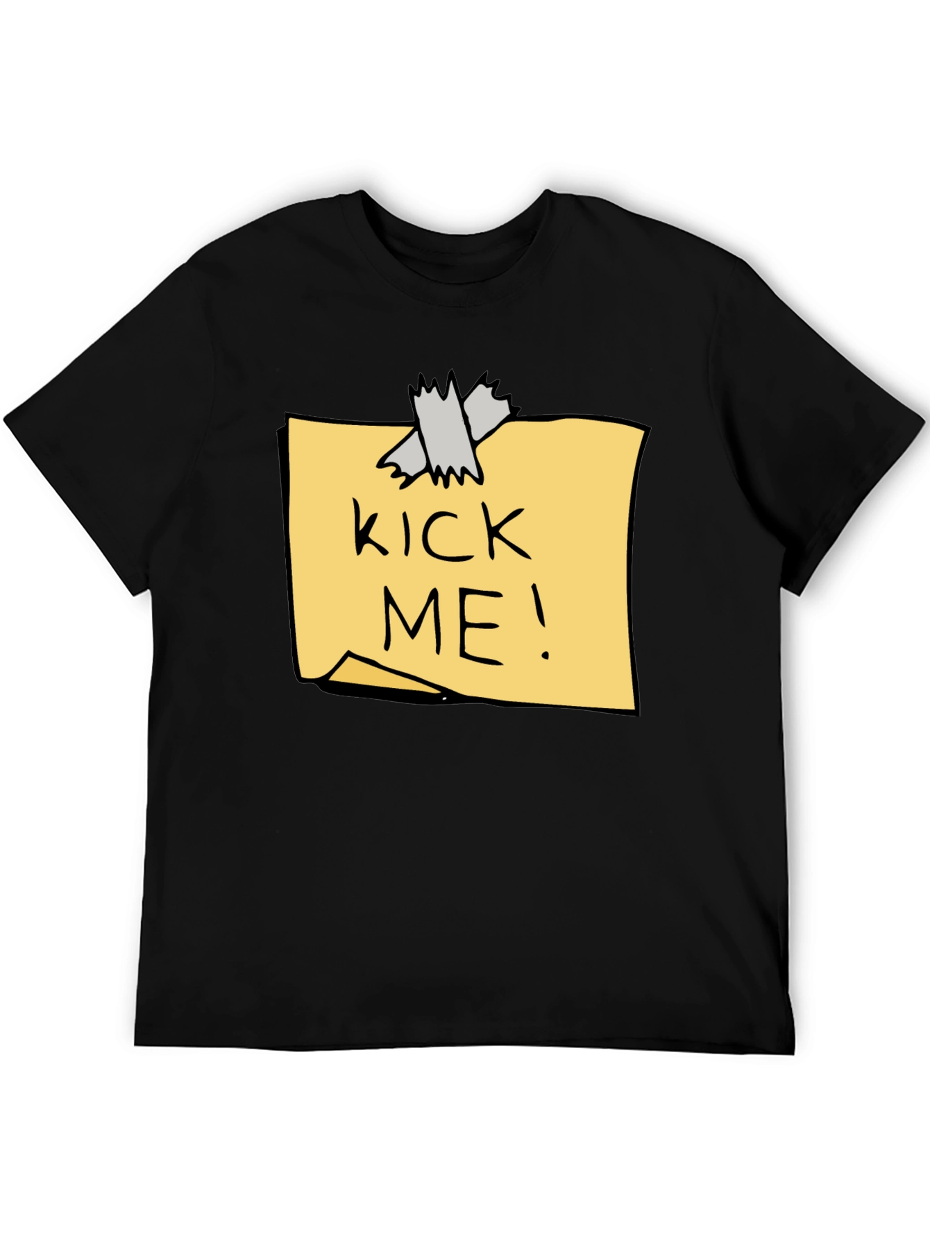 Kick Me! Humor T-Shirt - Classic Prank Tee
