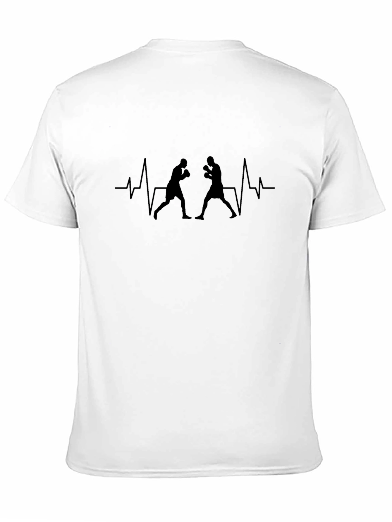 Boxer Heartbeat Black T-Shirt