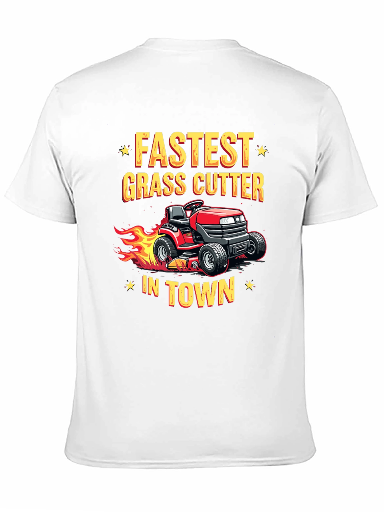 Fastest Grass Cutter In Town Black T-Shirt