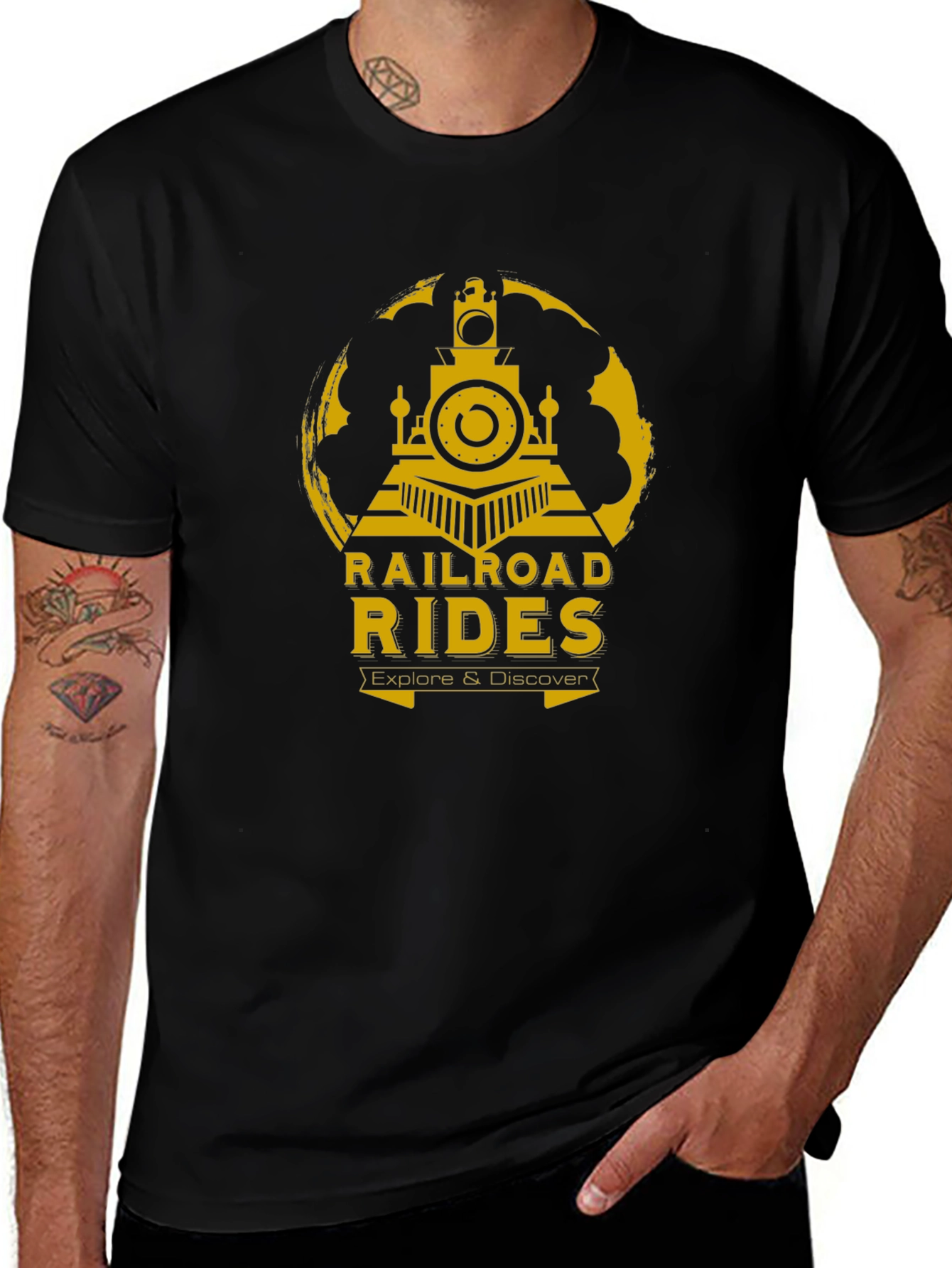 Railroad Rides T-Shirt - Explore & Discover