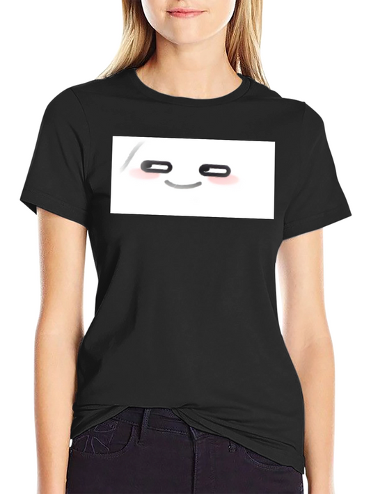 Funny Face Graphic Tee - Unisex Black T-Shirt