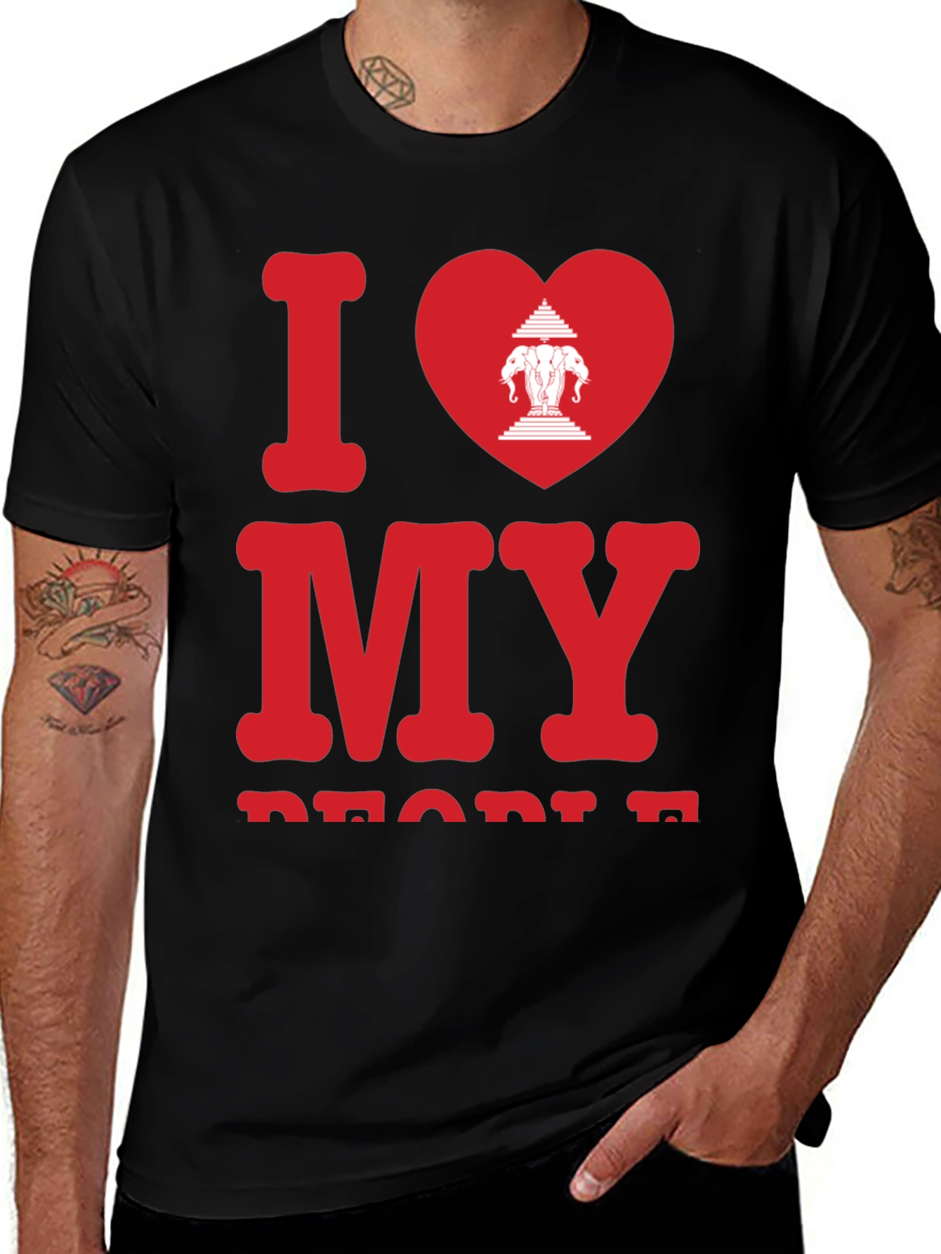 I Love My People T-Shirt