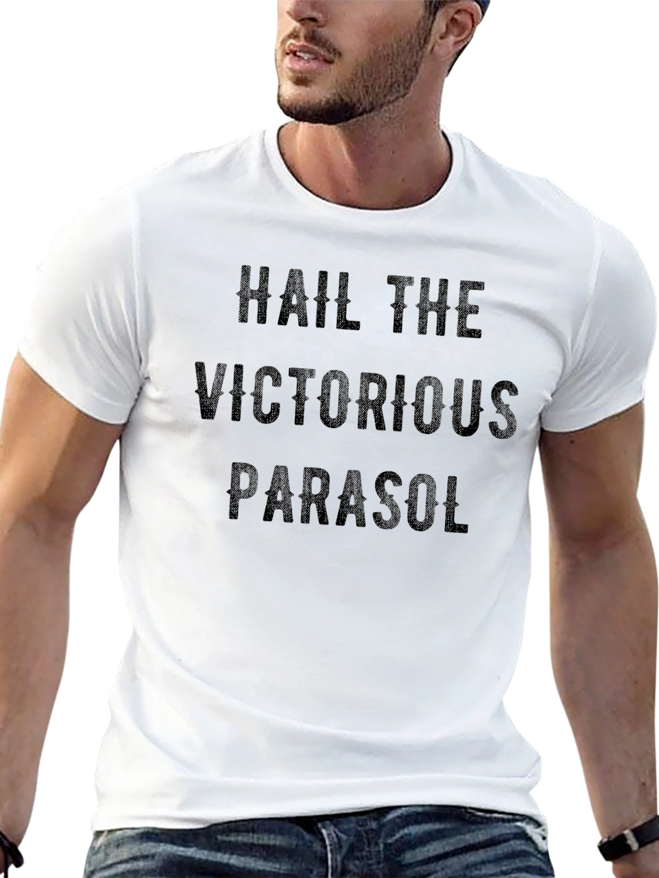 Hail The Victorious Parasol Graphic Tee
