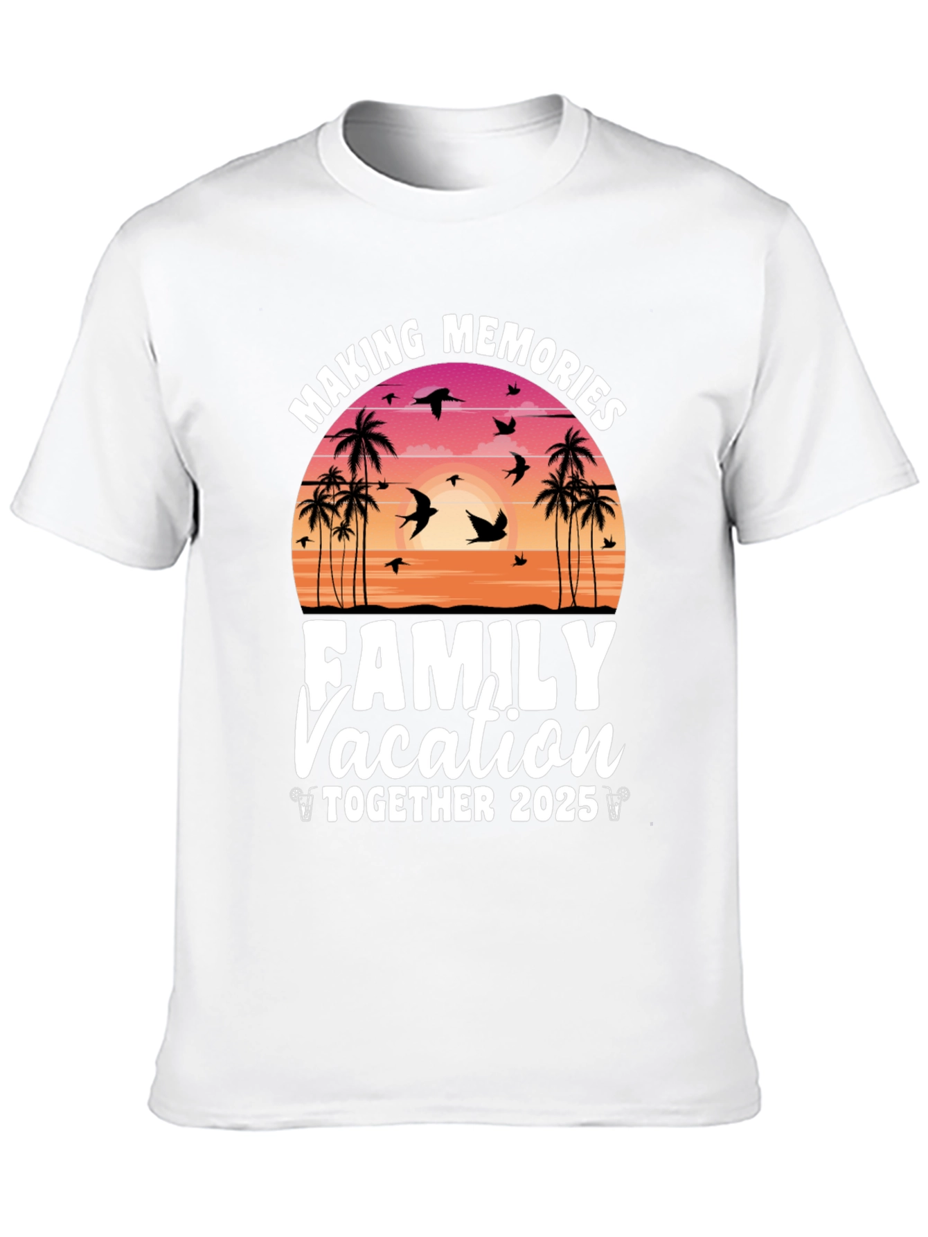 Making Memories Family Vacation 2025 T-Shirt