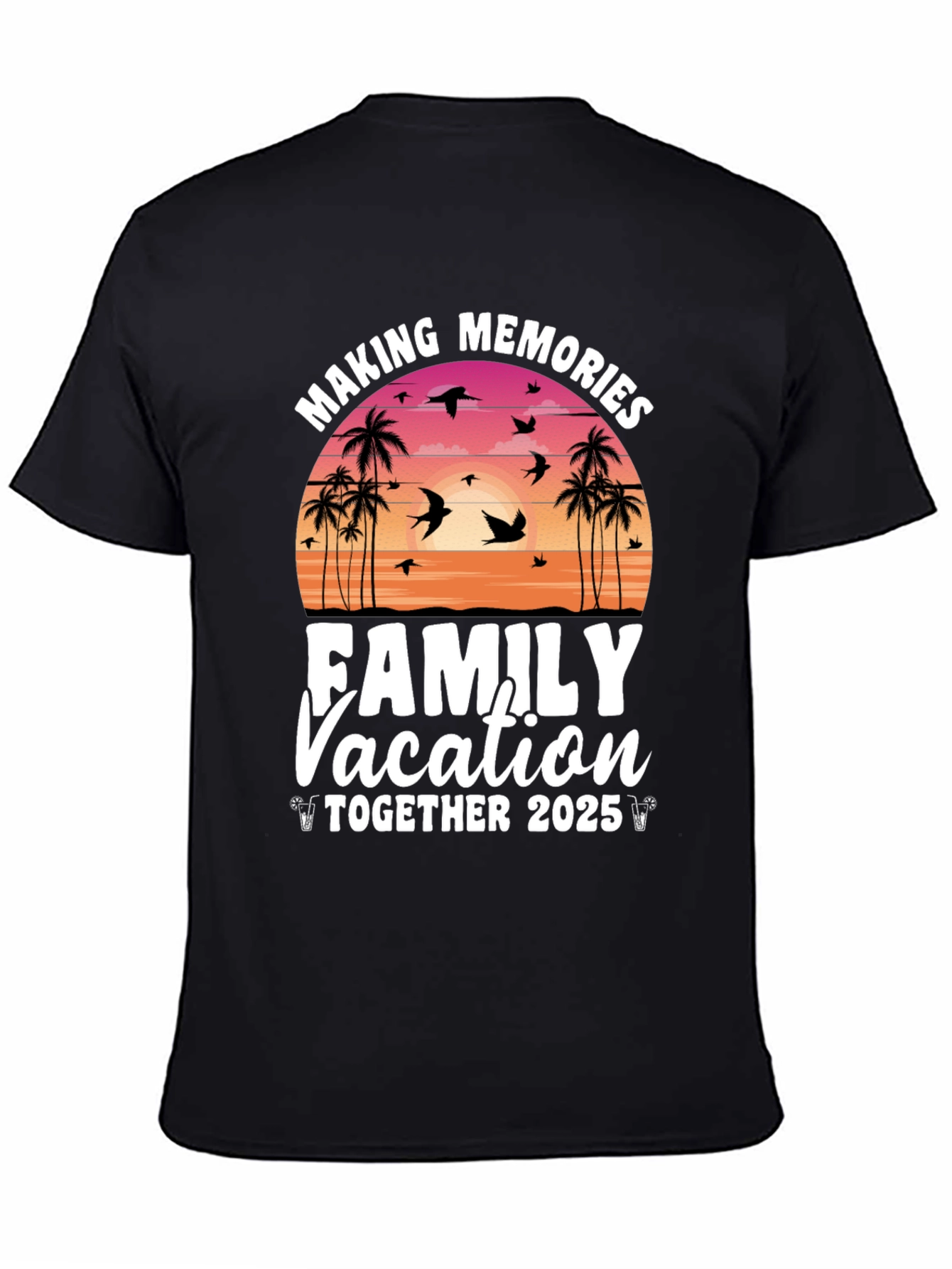 Making Memories Family Vacation 2025 T-Shirt
