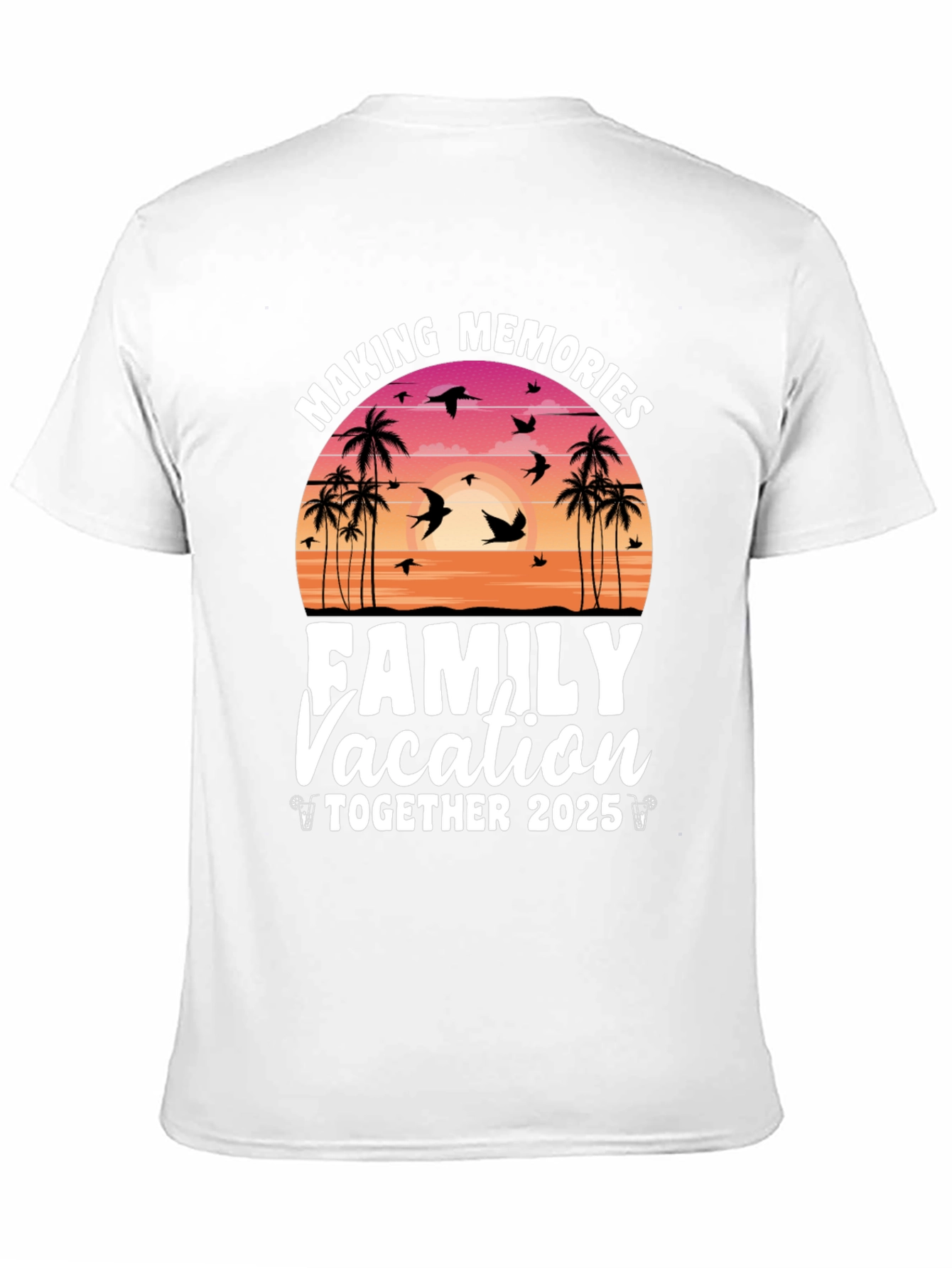 Making Memories Family Vacation 2025 T-Shirt