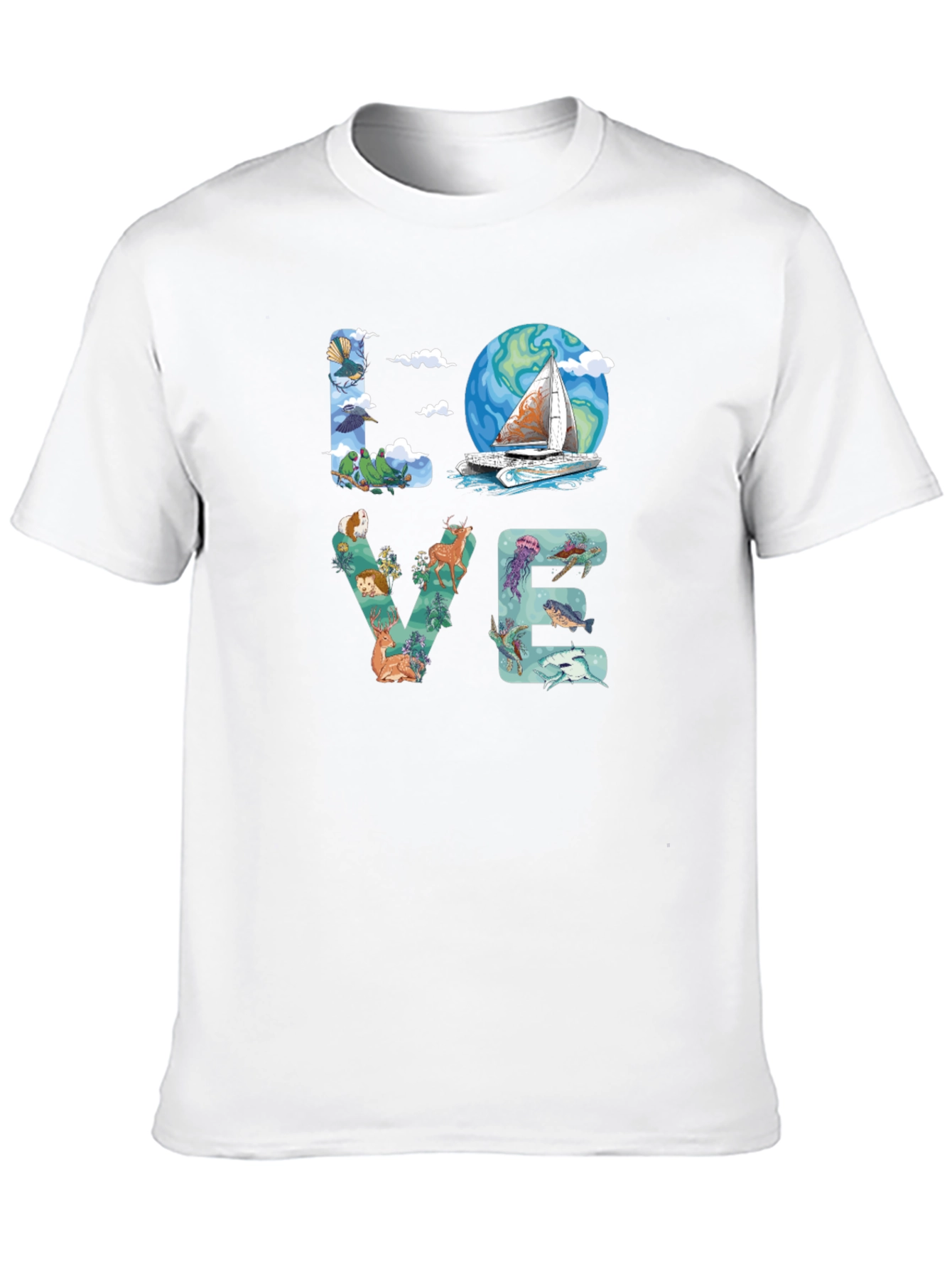 Love Nature Graphic Tee