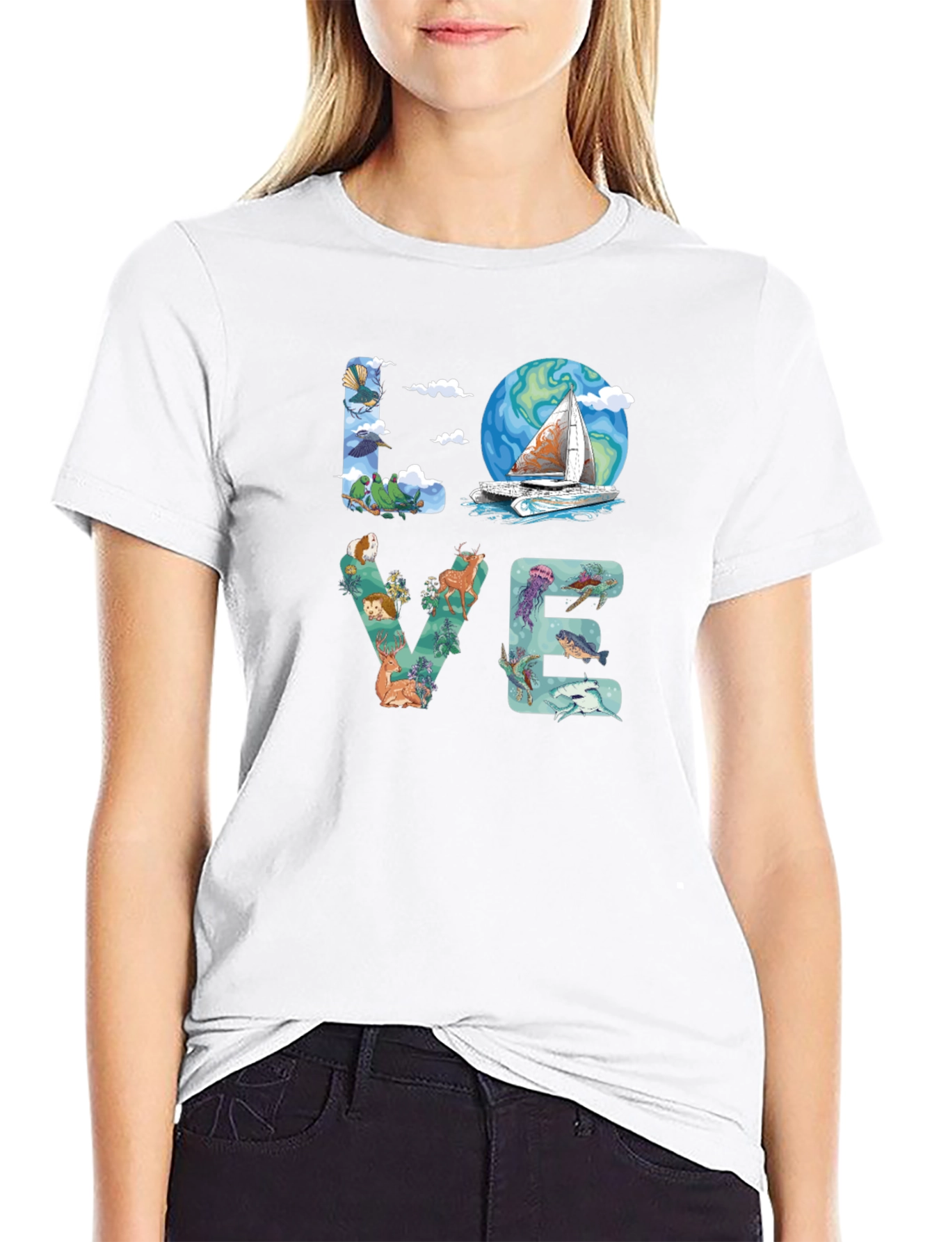 Love Nature Graphic Tee