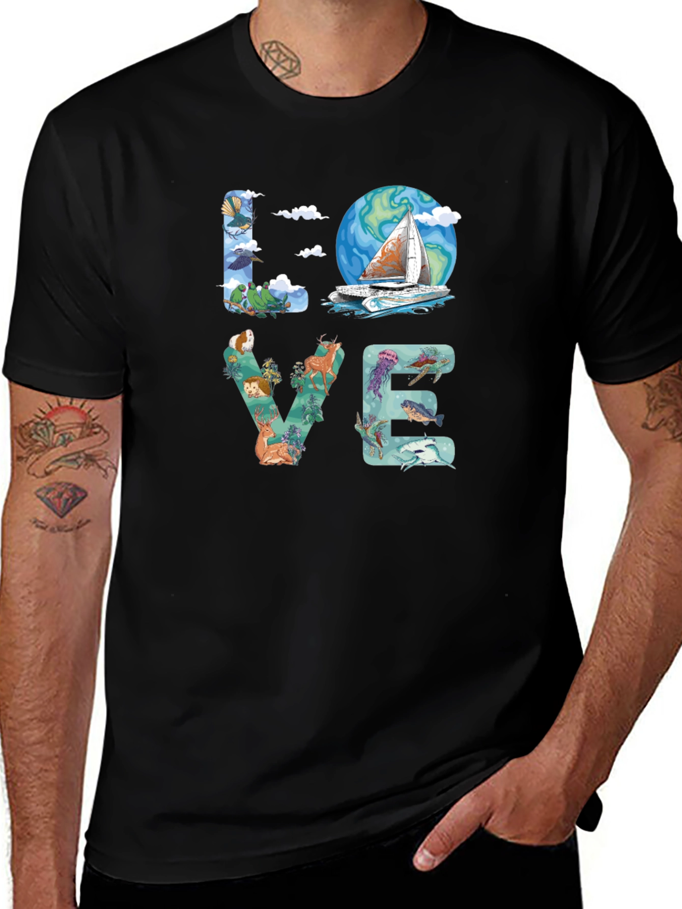Love Nature Graphic Tee