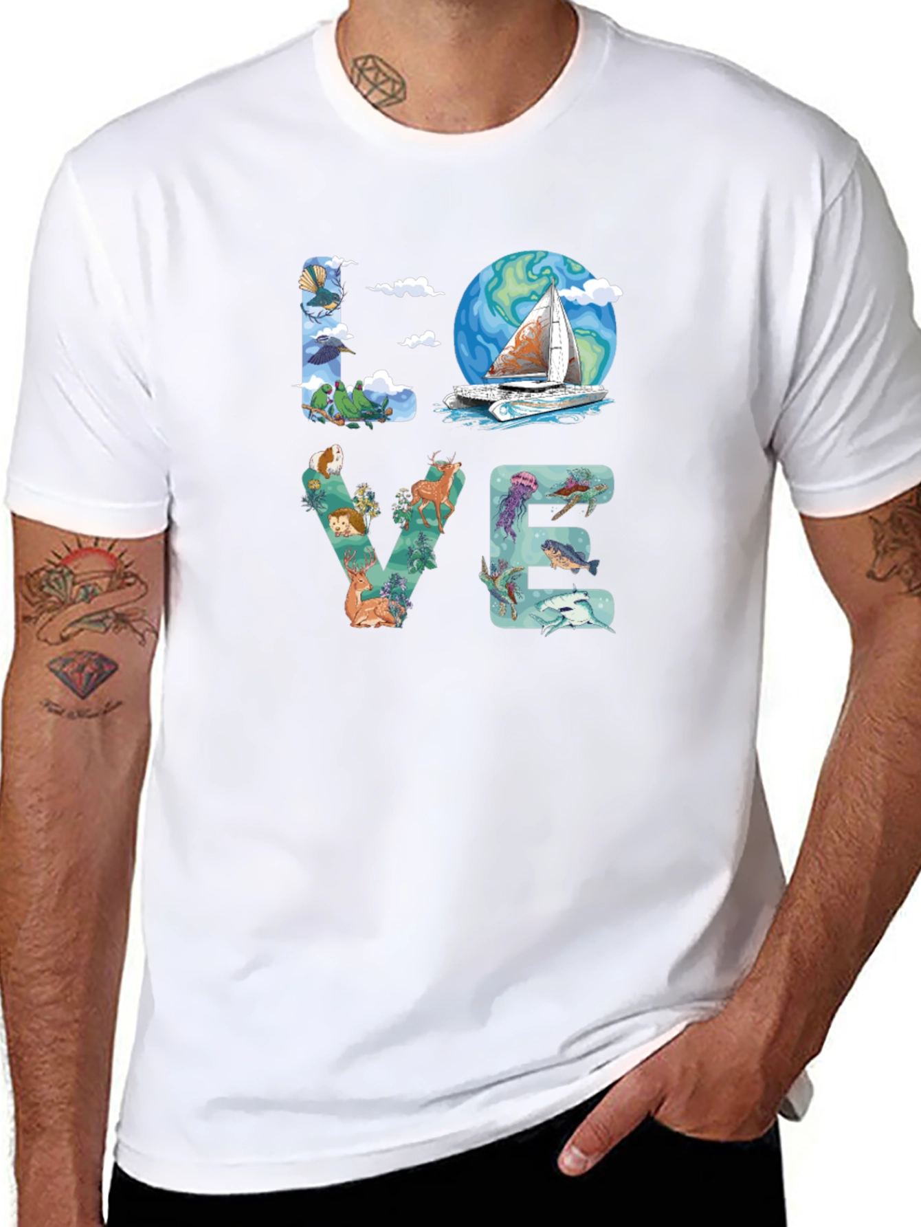 Love Nature Graphic Tee