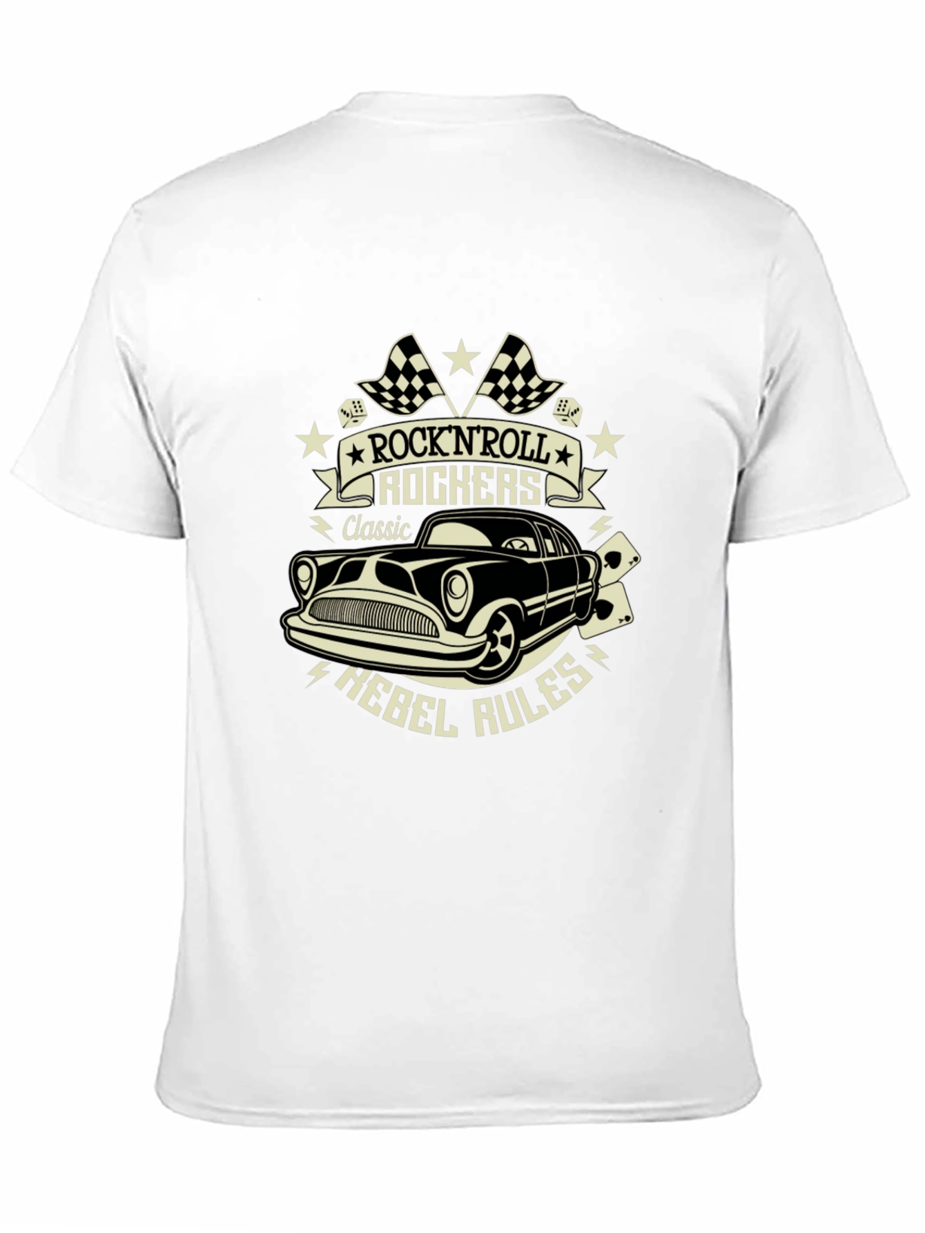 RocknRoll Rockers Classic Rebel Rules Tee